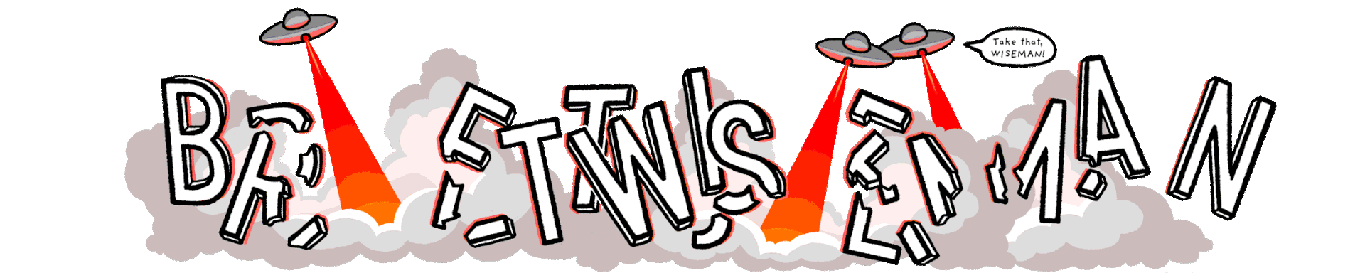 Illustrated Brett Wiseman logos