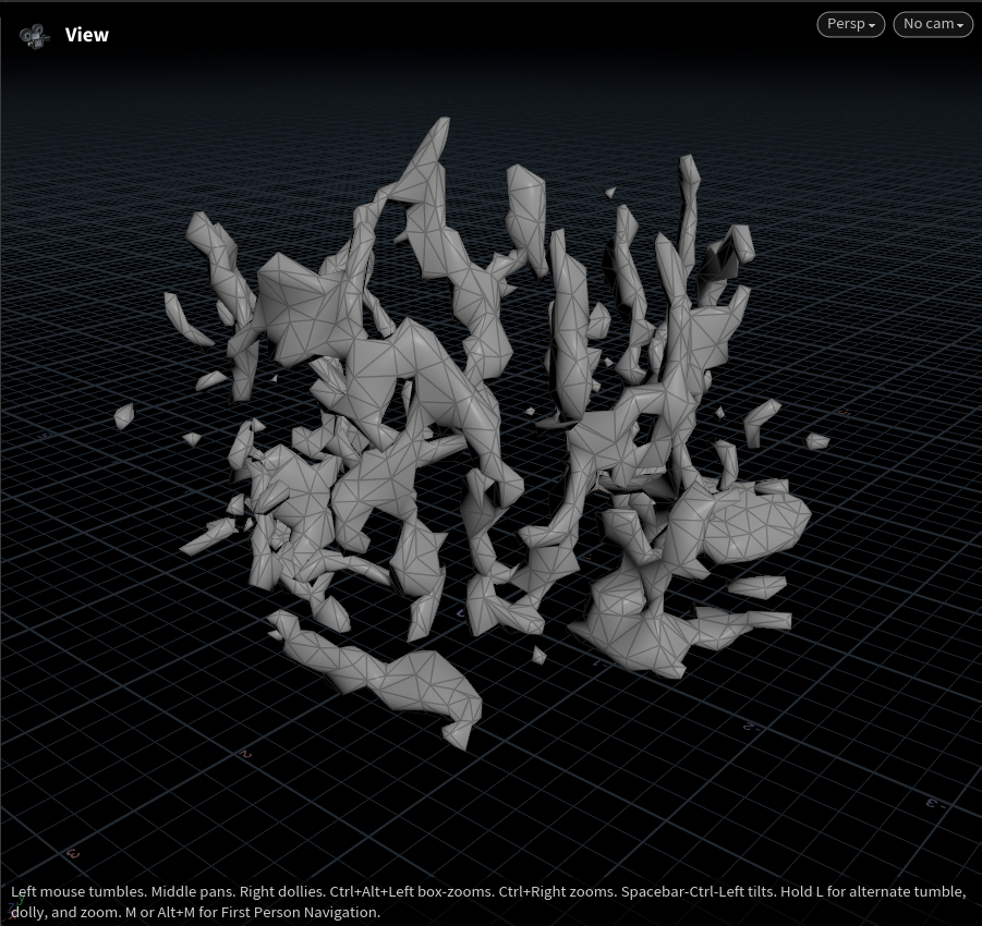 Crown splash for impacts.