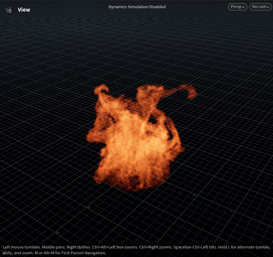VDB Flame Simulation