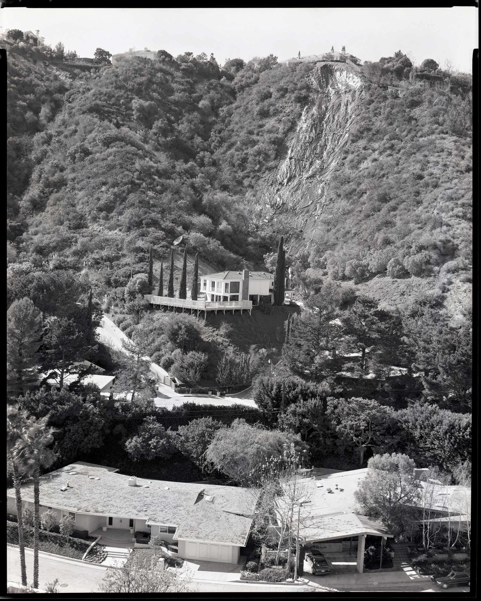 Mud Slide Franklin Canyon, Bel Air, California 1995
