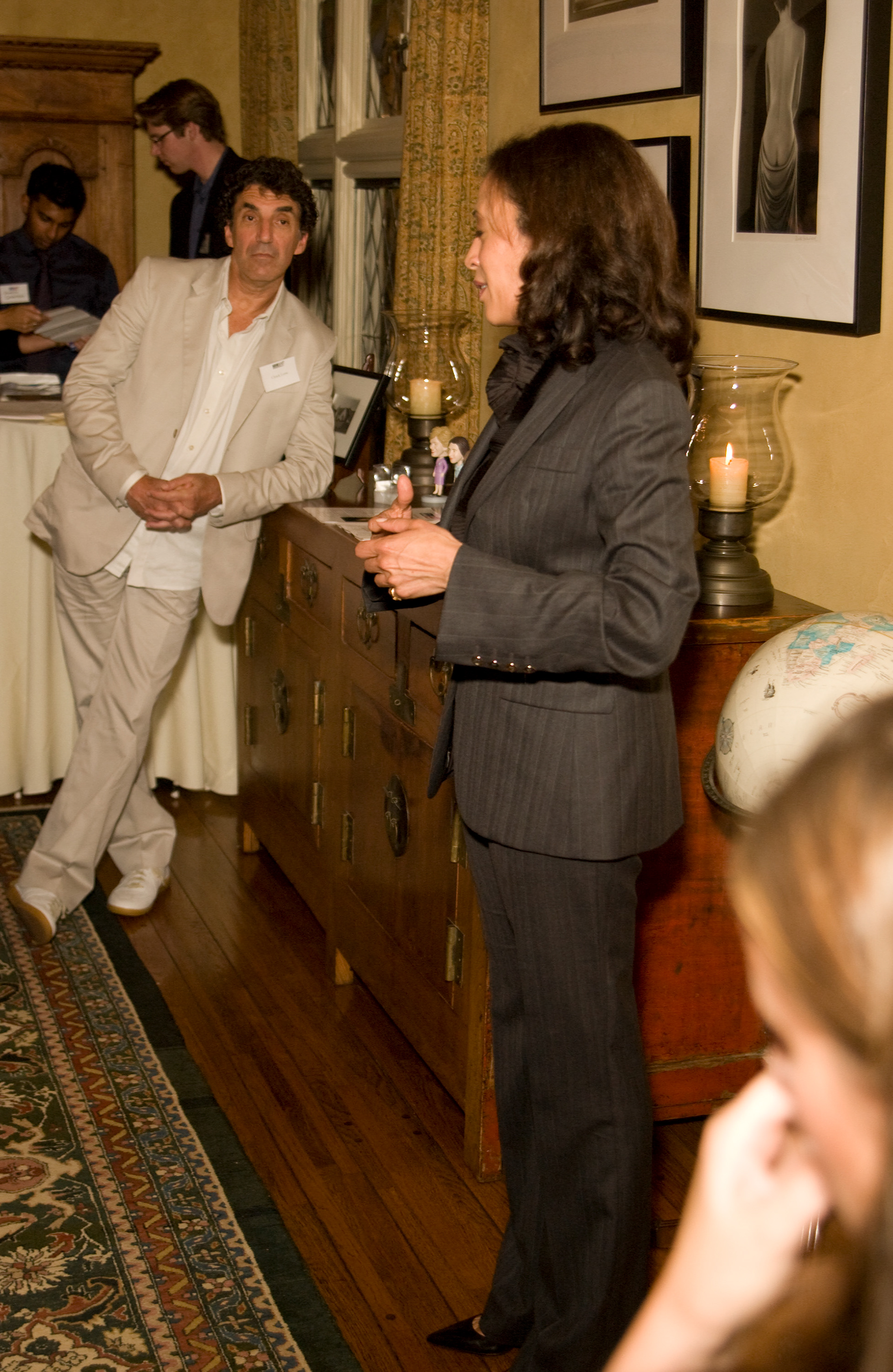 Fundraiser at Chuck Lorre's Pacific Palisades home 2009