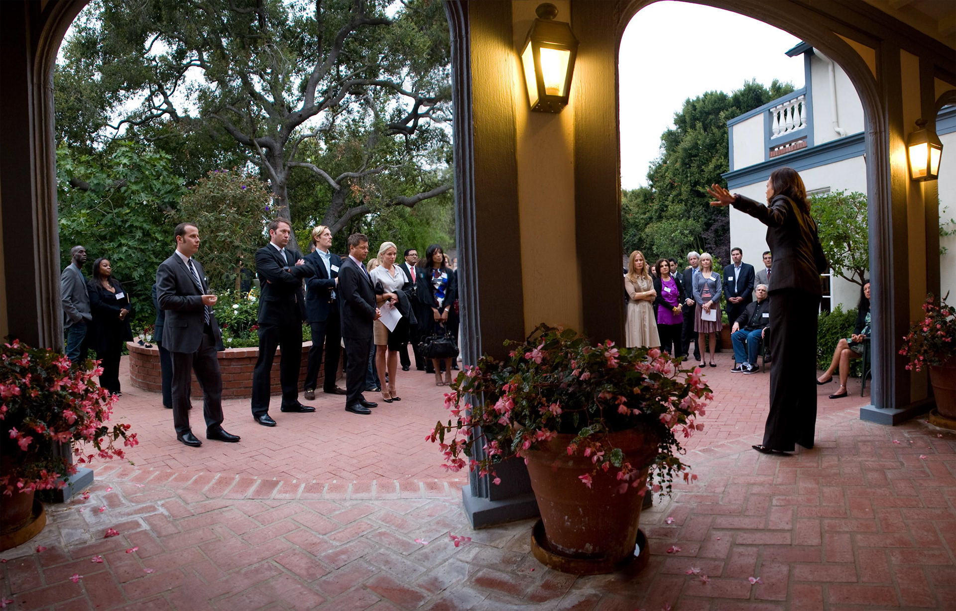 Fundraiser at Steve Bochco's Pacific Palisade home, 2010