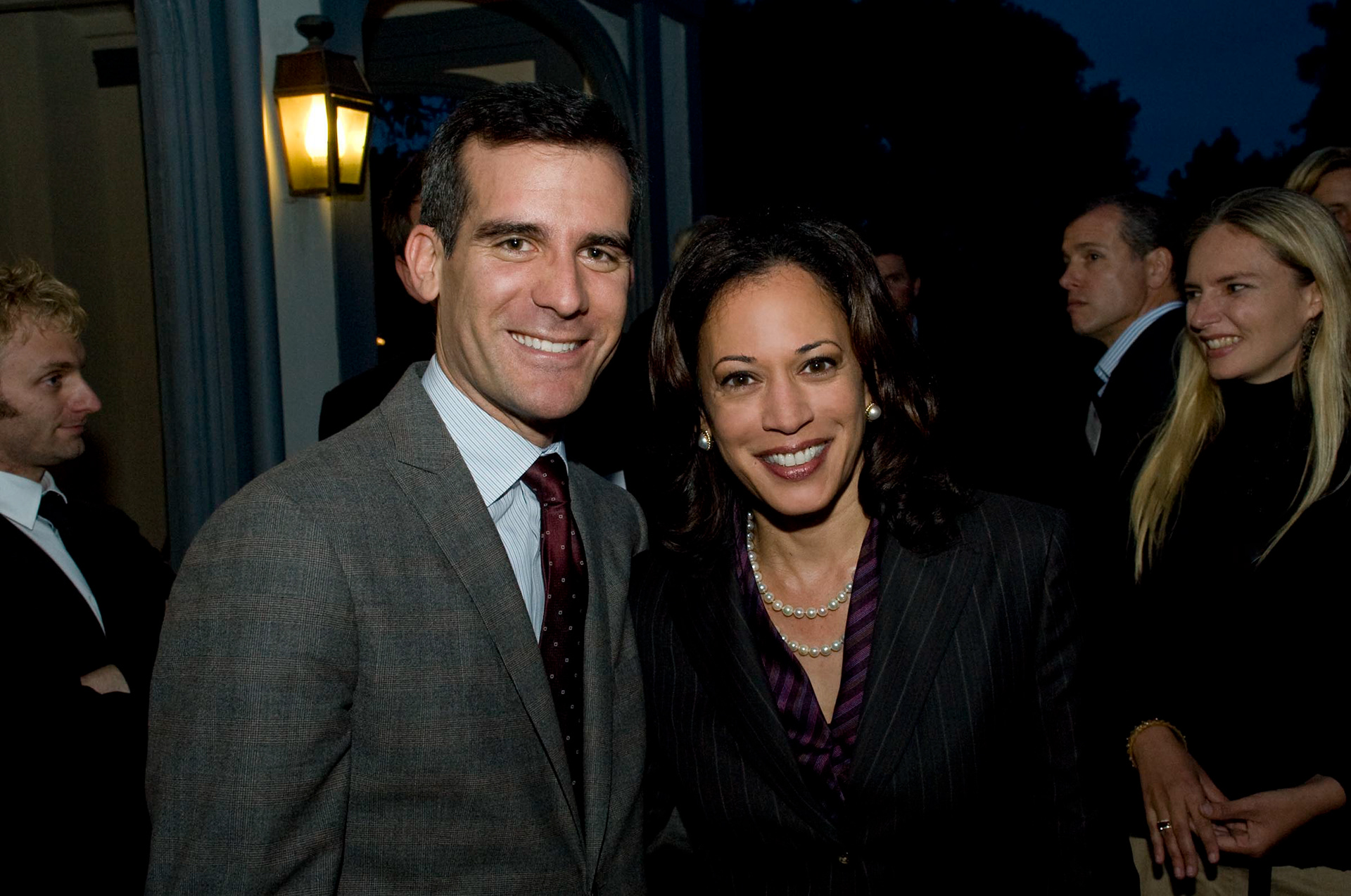 KH with Eric Garcetti