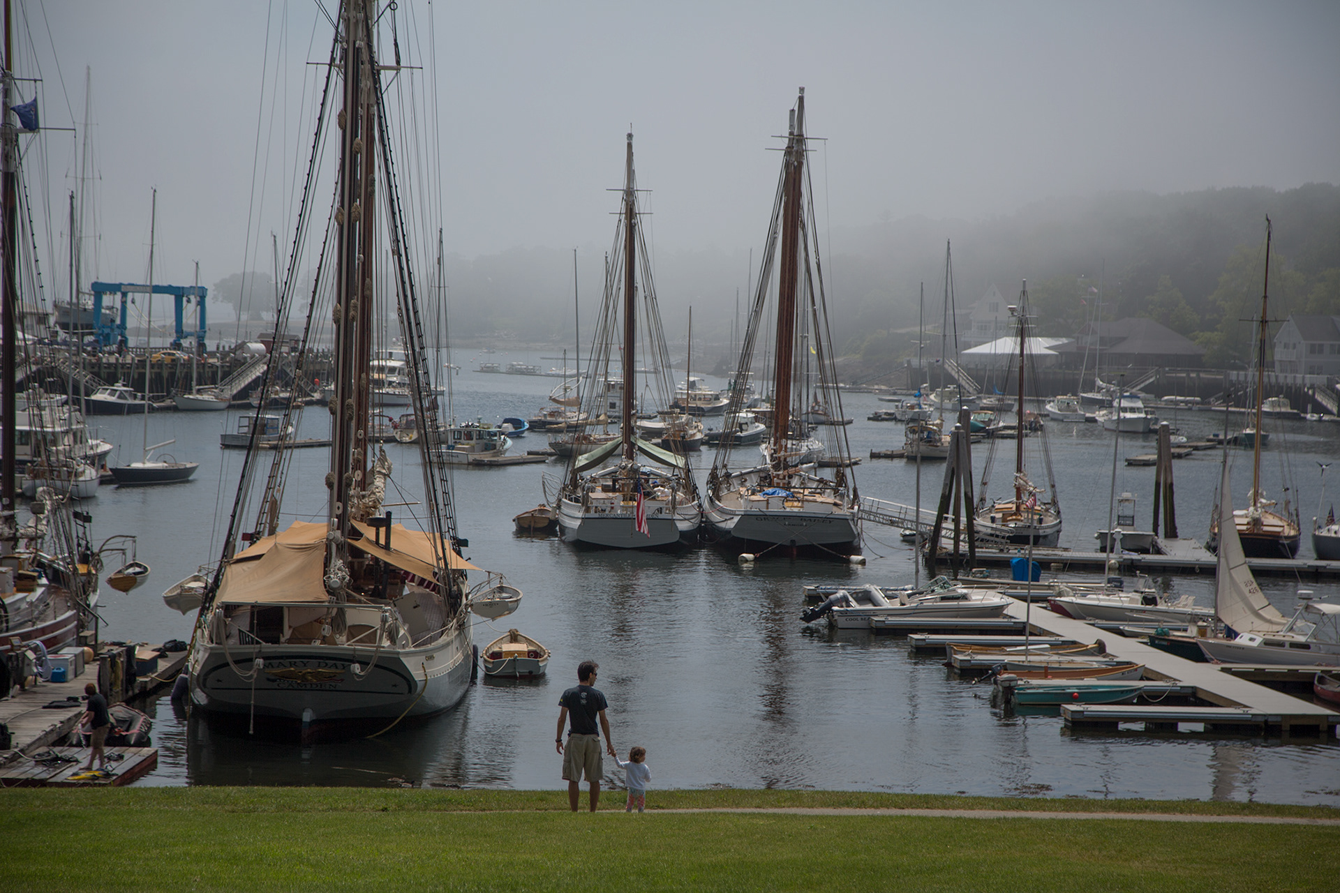 Camden Harbor Camden, Maine 2016