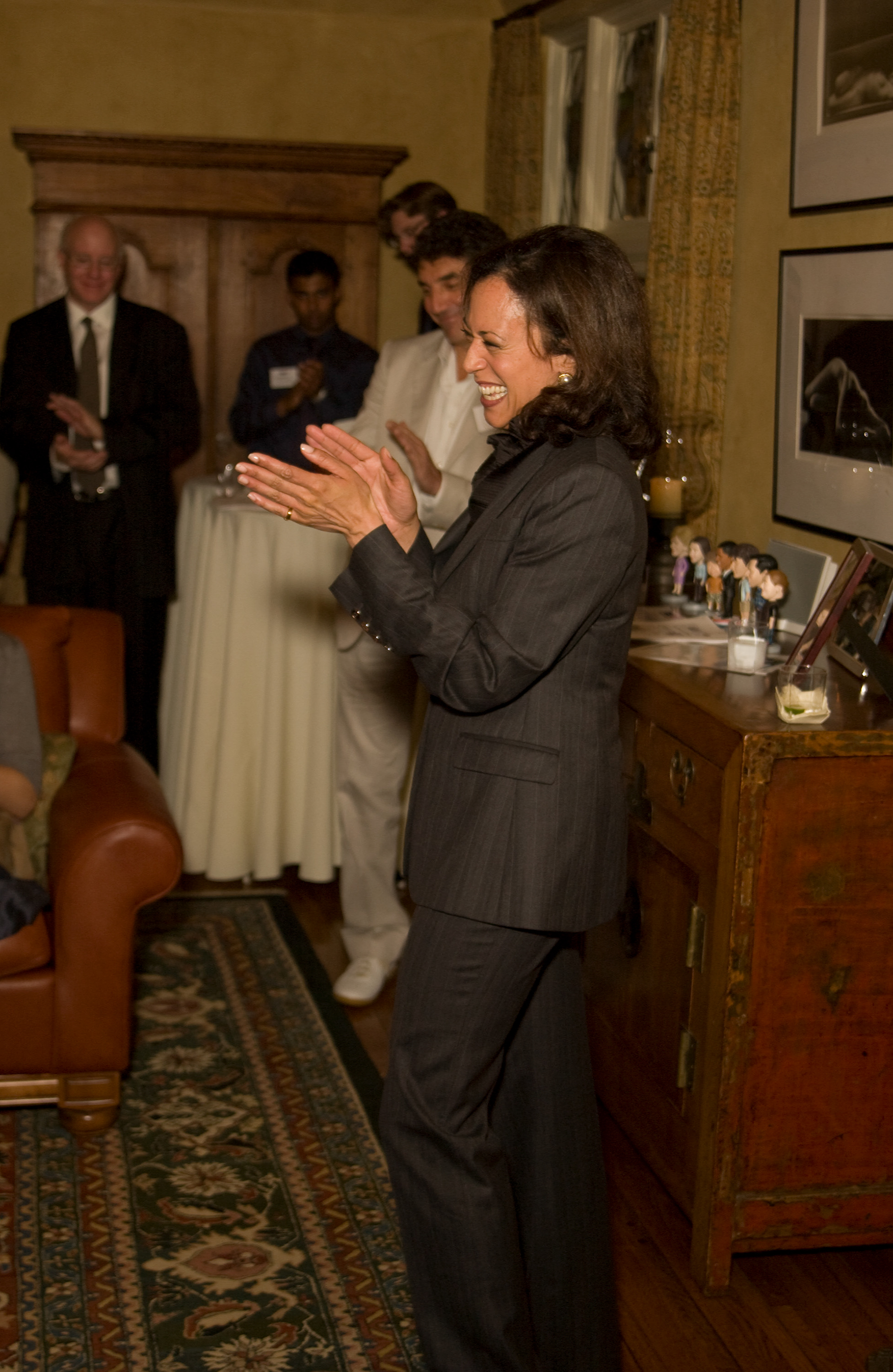 Fundraiser at Chuck Lorre's Pacific Palisades home 2009
