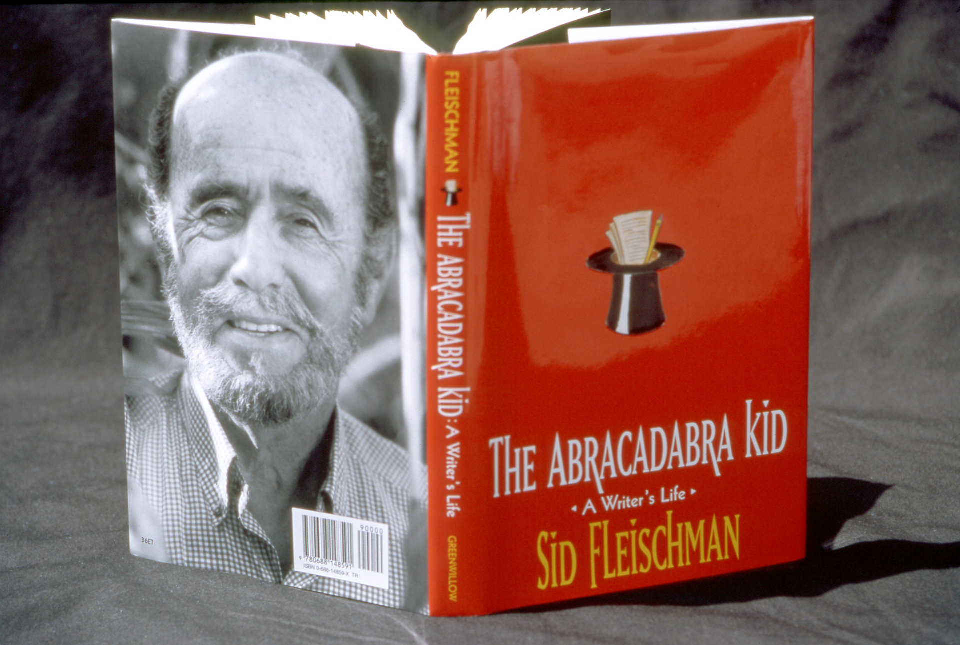 Sid Fleischman, author photo 1996
