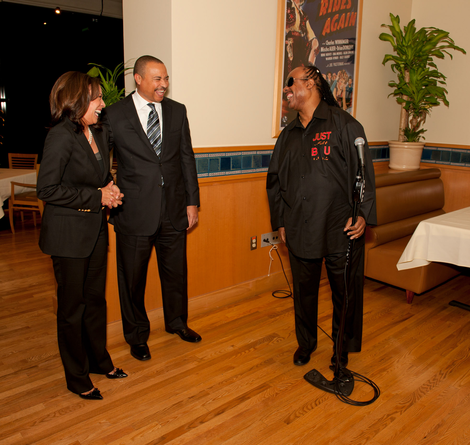 KH with Stevie Wonder