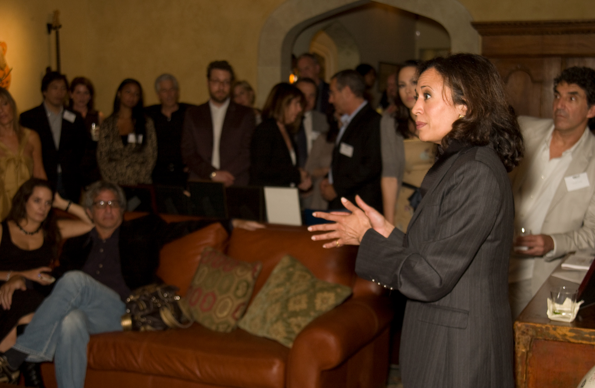 Fundraiser at Chuck Lorre's Pacific Palisades home 2009