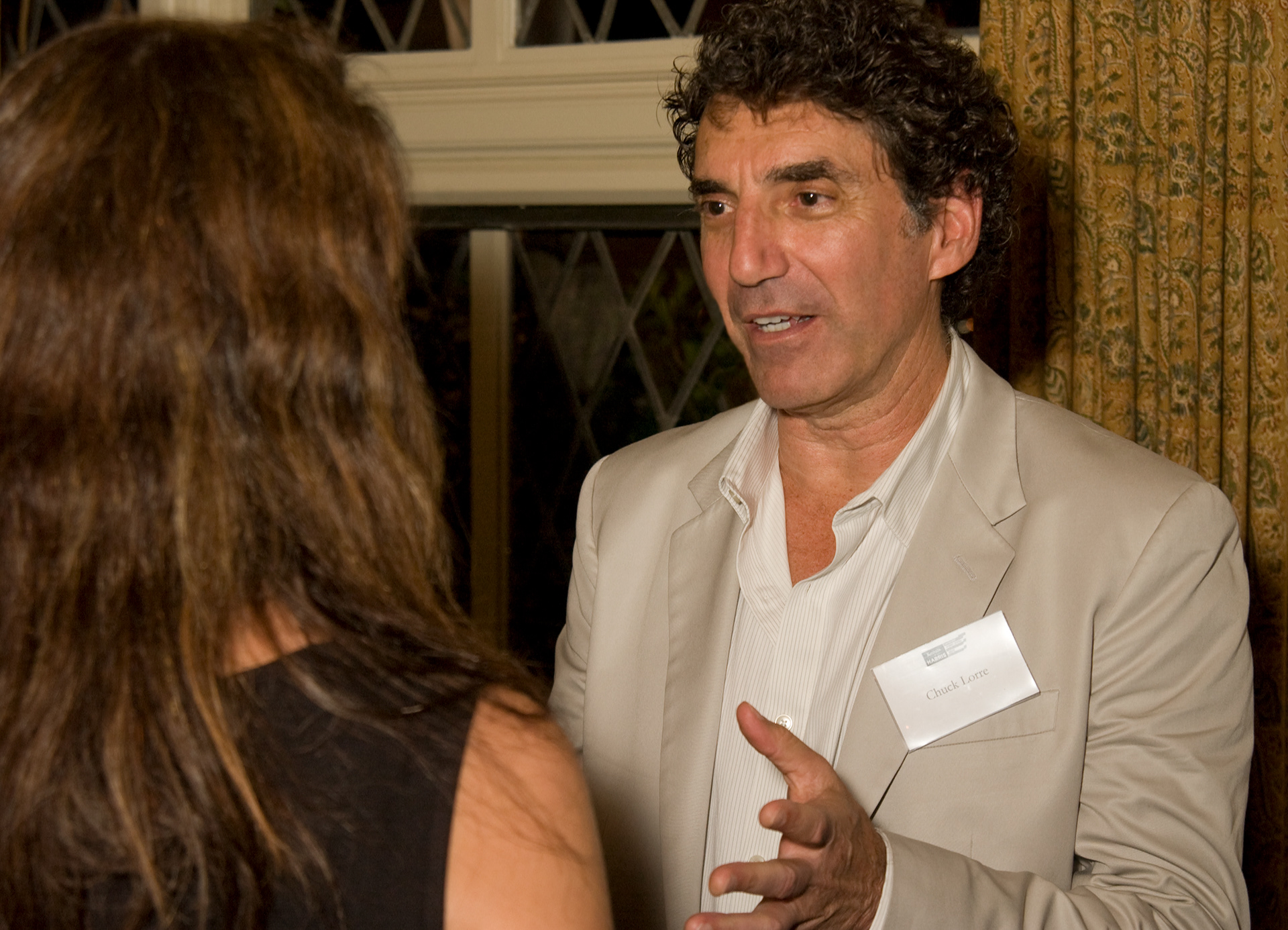 Fundraiser at Chuck Lorre's Pacific Palisades home 2009