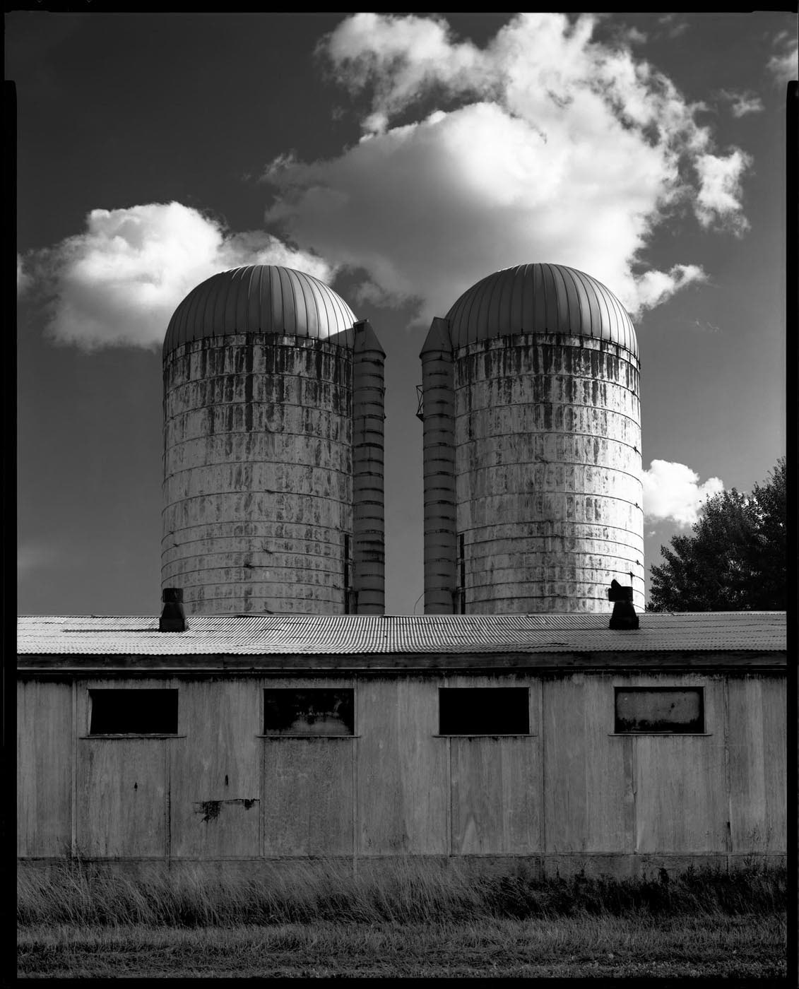 Double Silos South Amherst, Massachusetts 1993