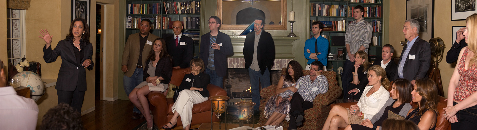Fundraiser at Chuck Lorre's Pacific Palisades home 2009
