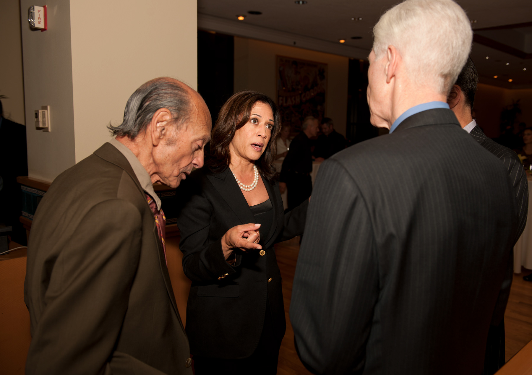KH with Gray Davis, 2010