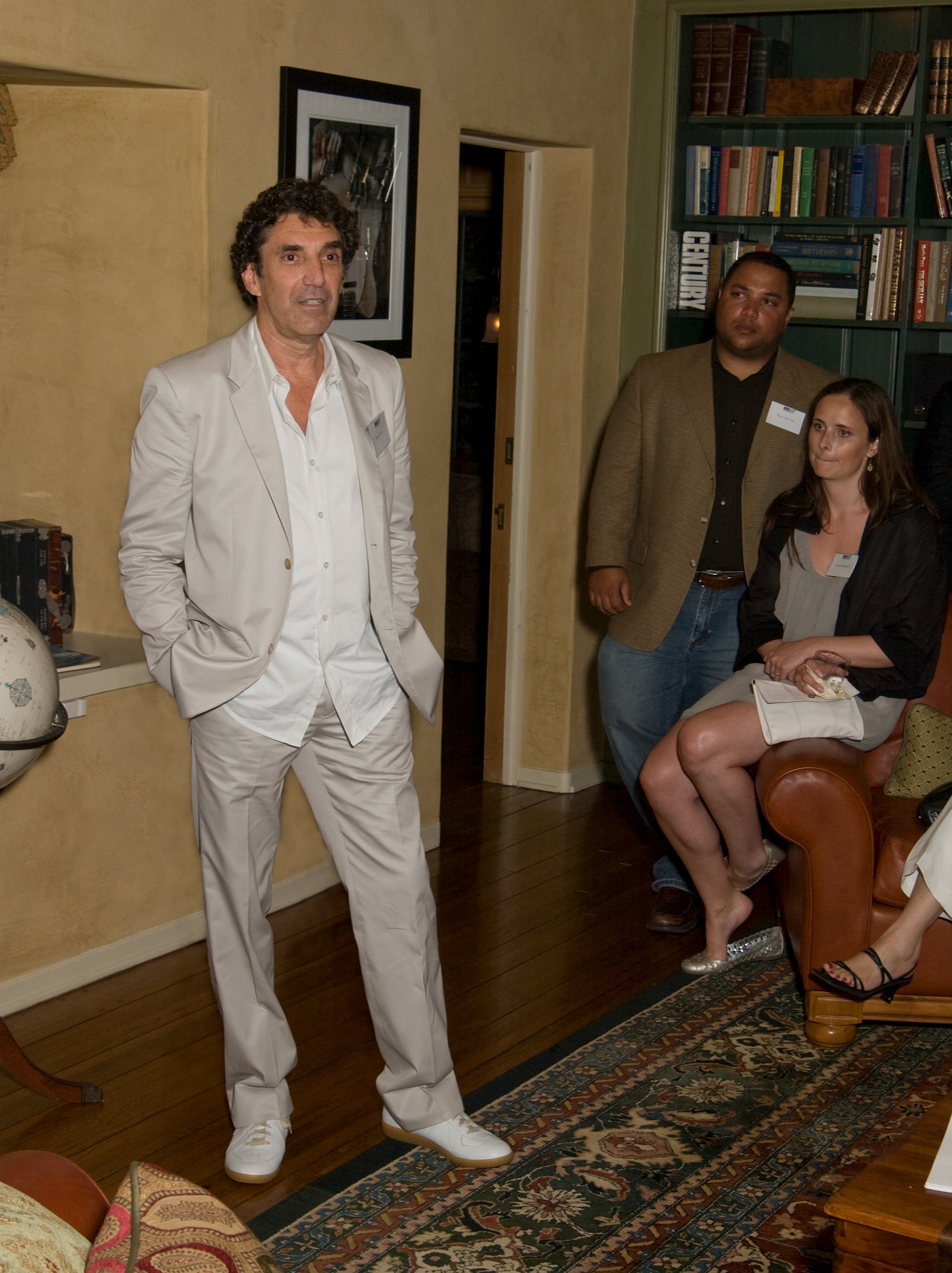 Fundraiser at Chuck Lorre's Pacific Palisades home 2009