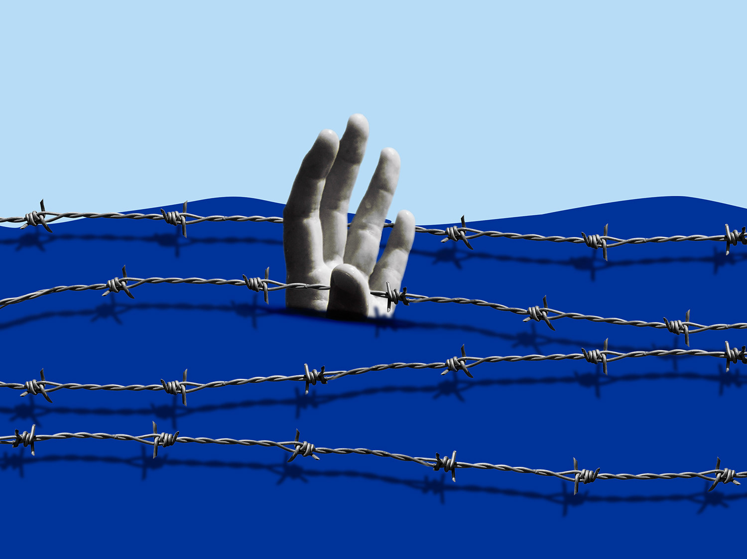 Ceuta, Geopolítica, Política exterior, Opinión, Frontera sur, Estrategia de Estado, El País, Ilustración editorial, David Criado, Ceuta, Geopolitics, Foreign policy, Border strategy, Editorial illustration