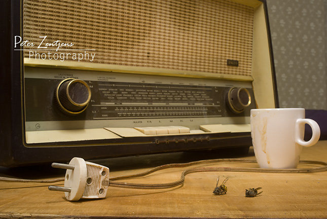 Before - using ambient light