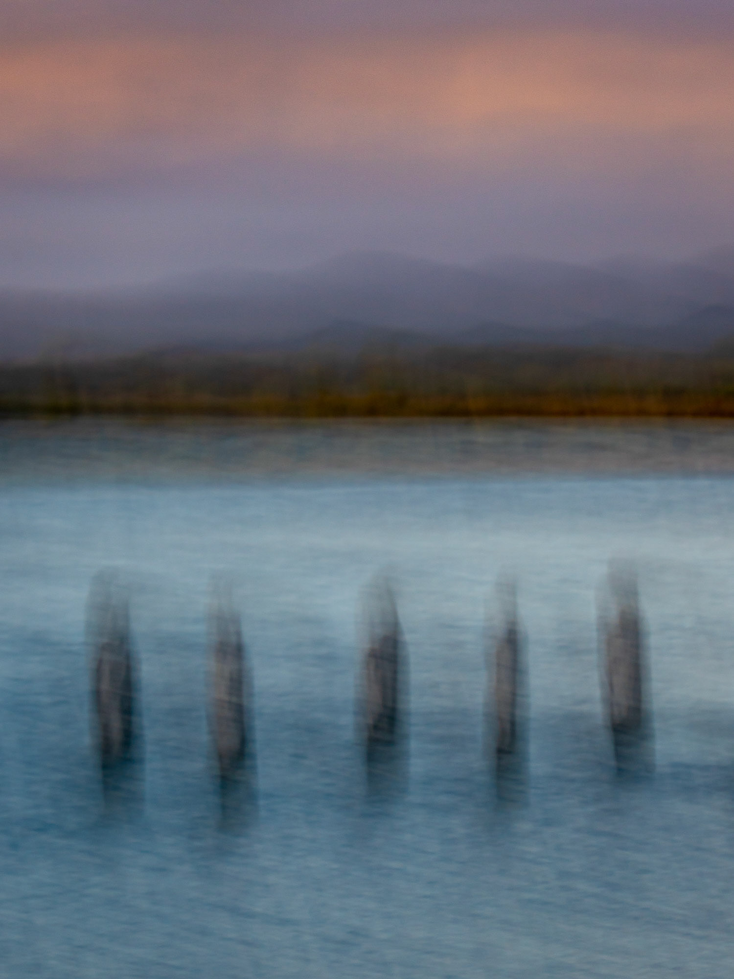 Okarito Lagoon Sunset