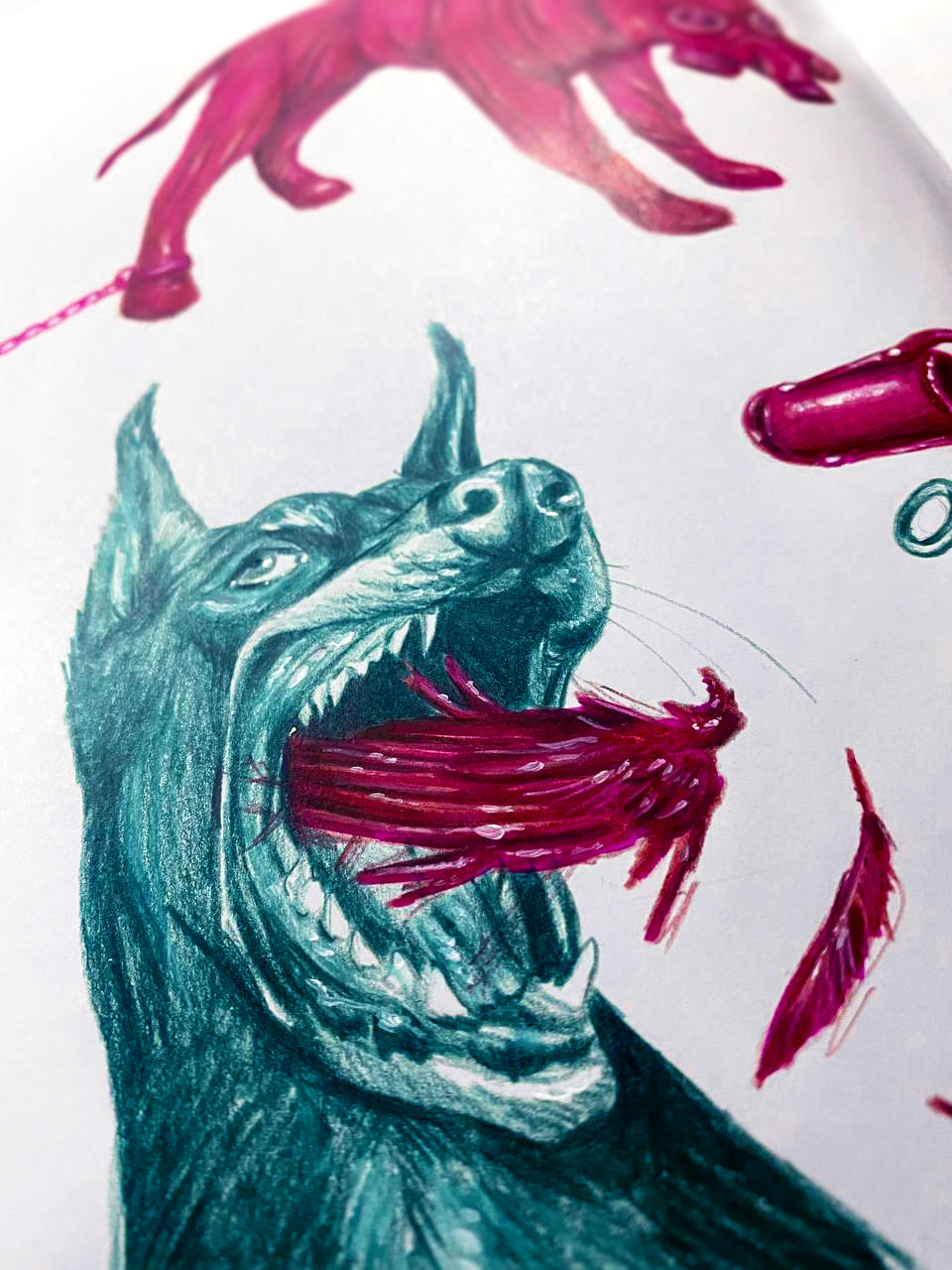 Original sketchbook illustrations