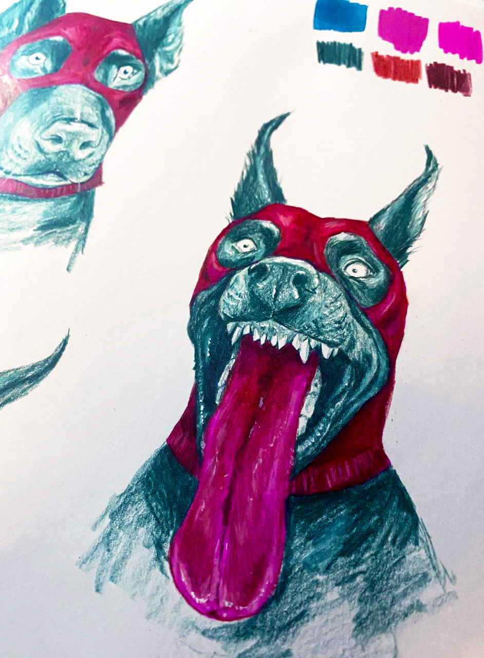 Original sketchbook illustrations