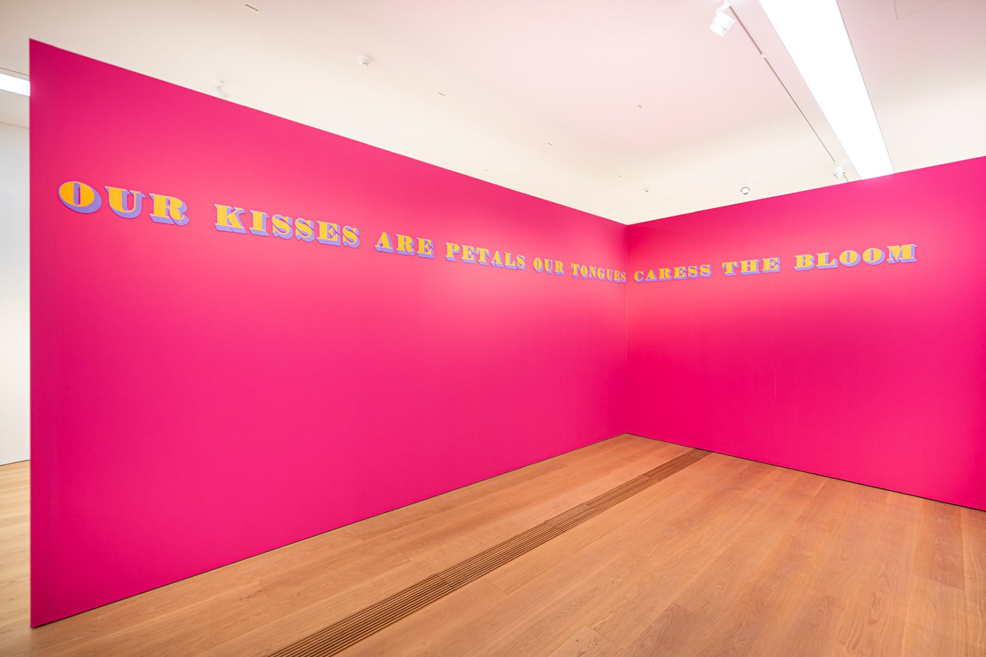 Lubaina Himid, Our kisses are petals, our tongues caress the bloom, 2018