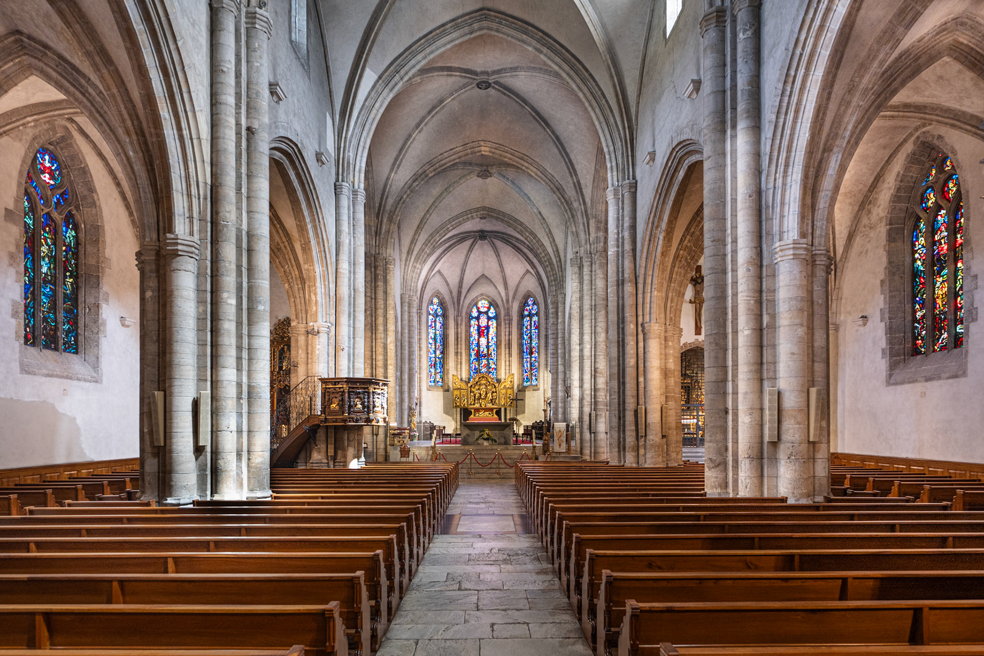 Cathédrale de Sion - nave