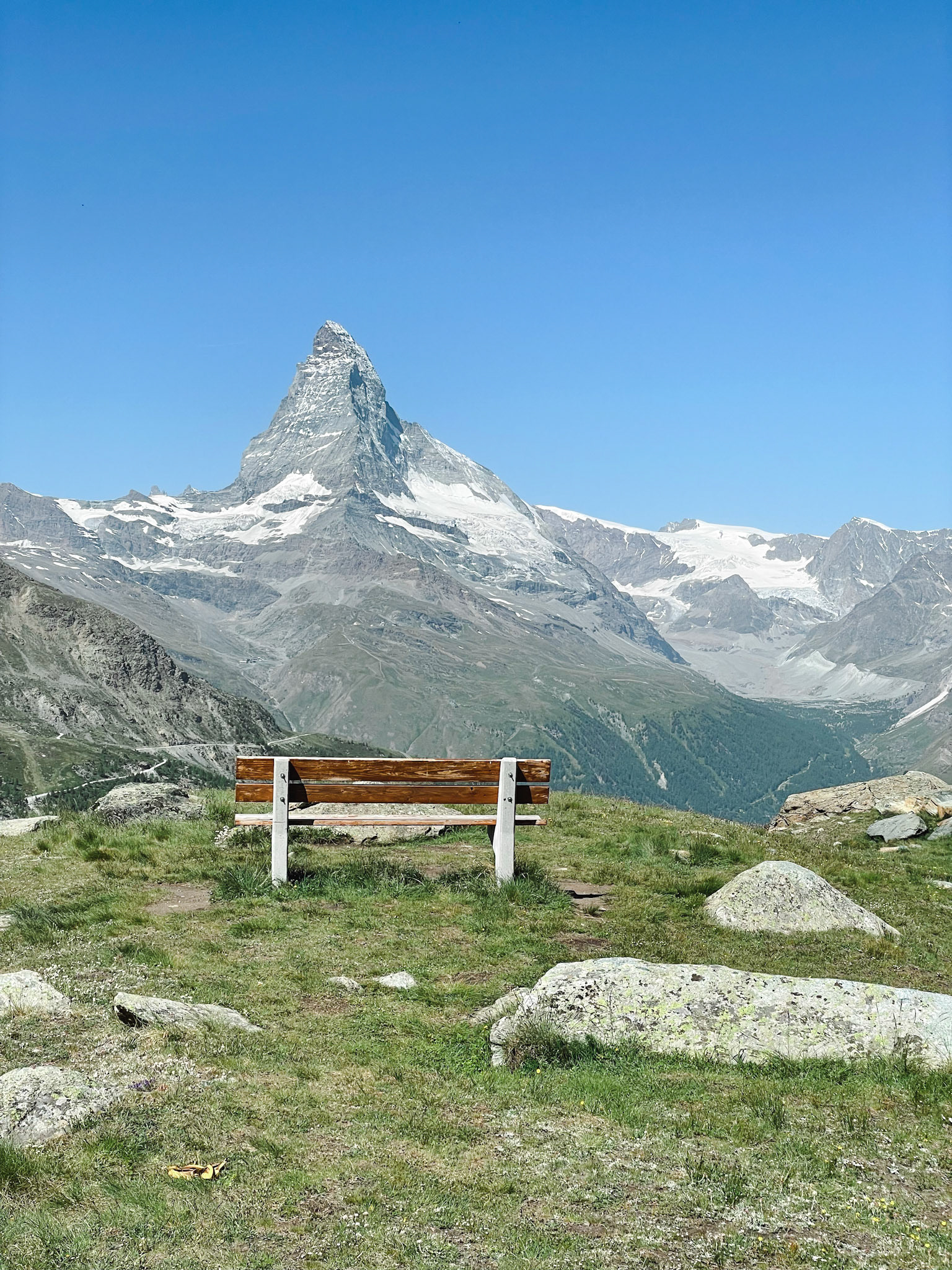 bench with a view near Stellisee