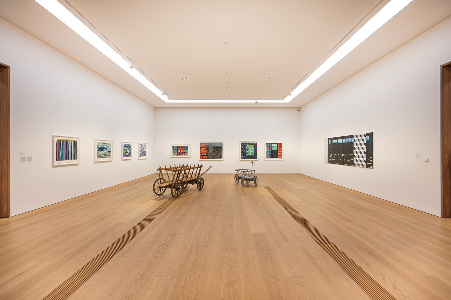 Lubaina Himid, Feast Wagons, 2016