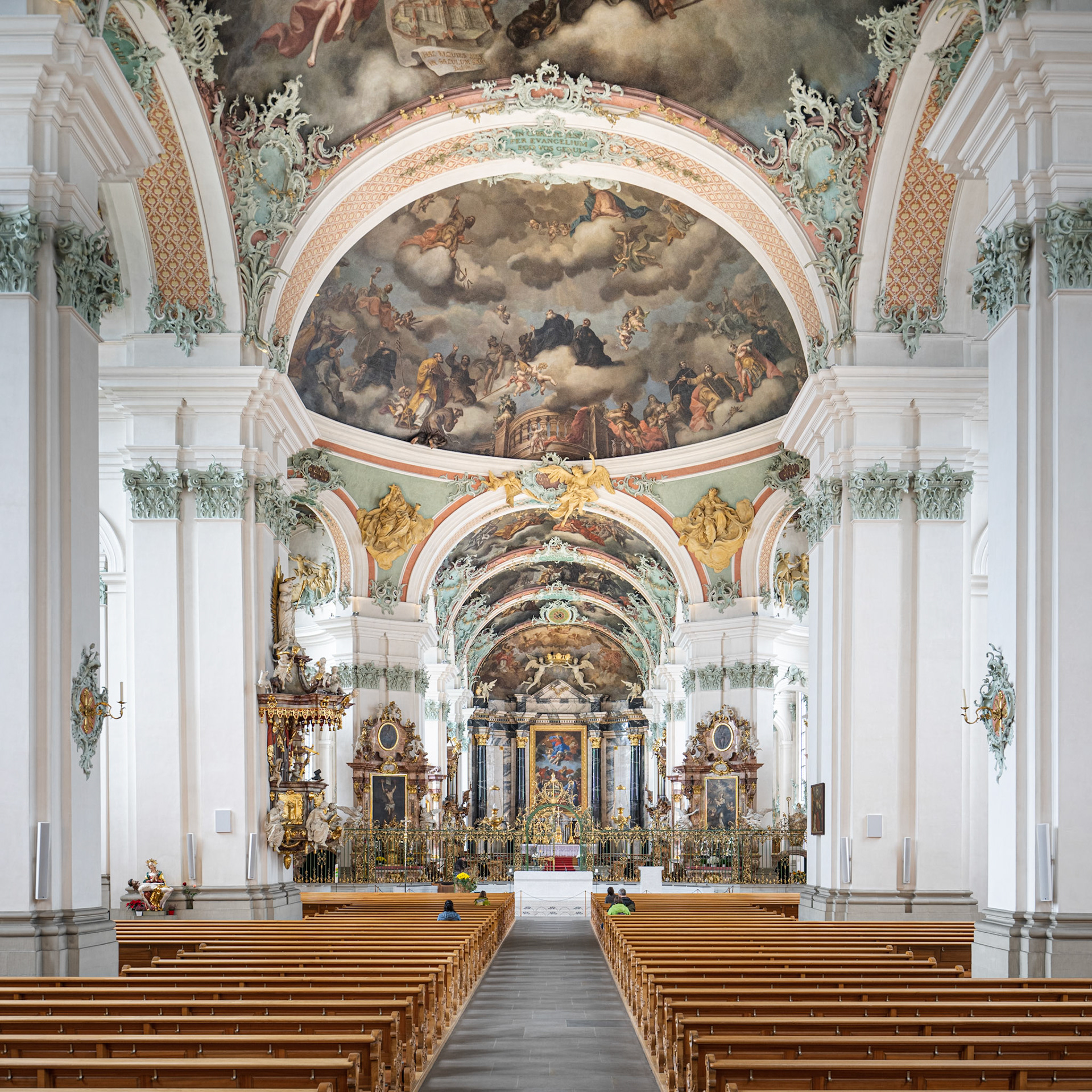 Stiftskirche St. Gallus und Otmar interior