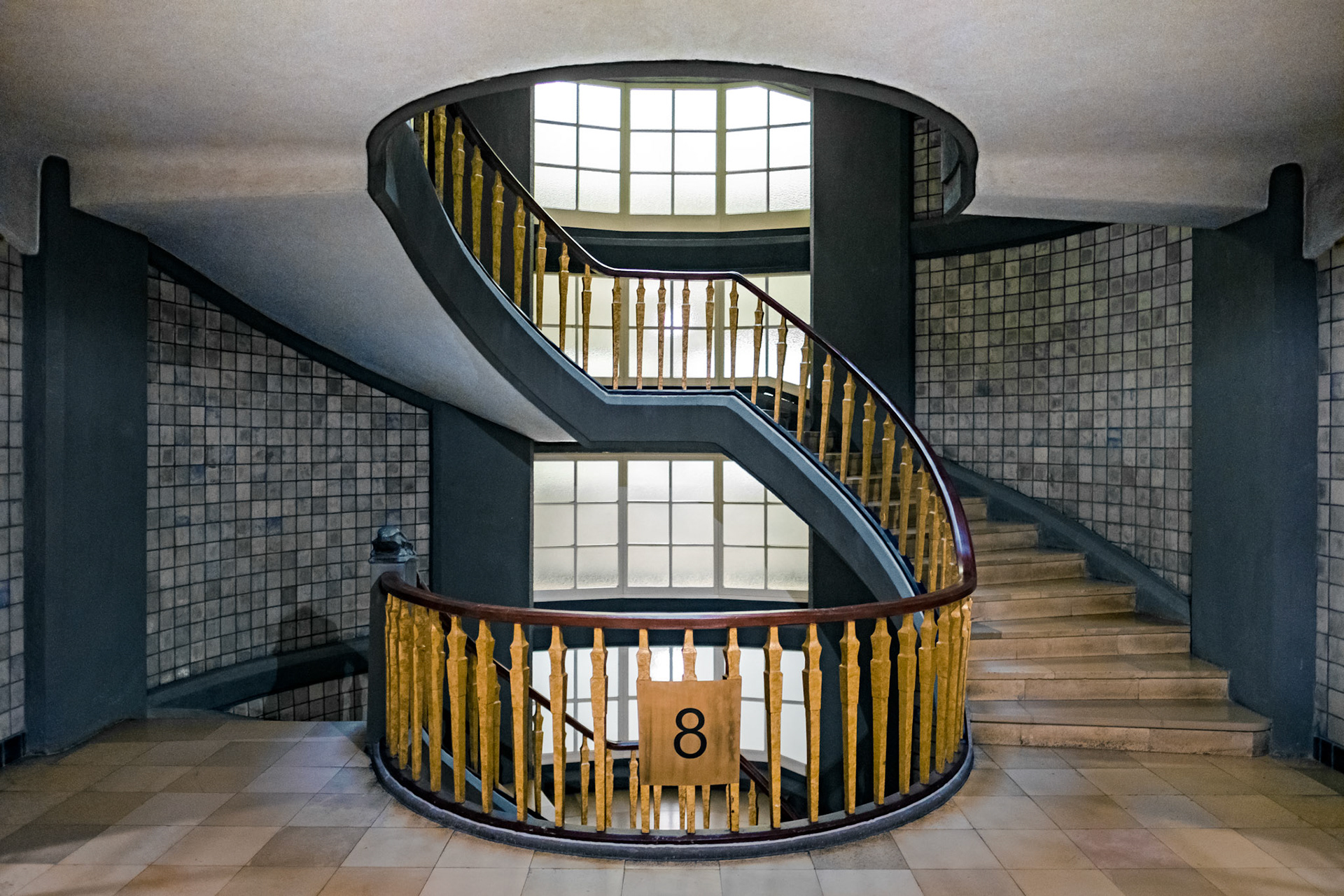 Meßberghof staircase