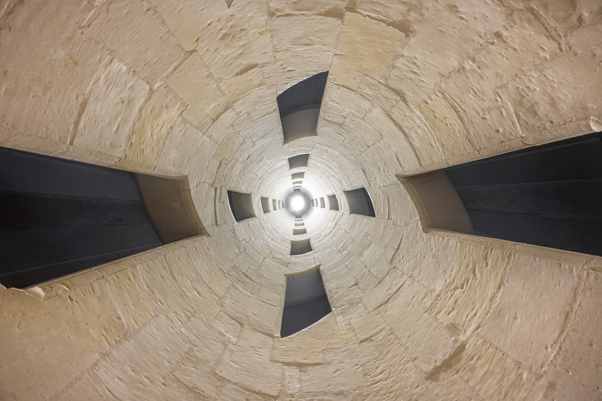 double helix spiral staircase