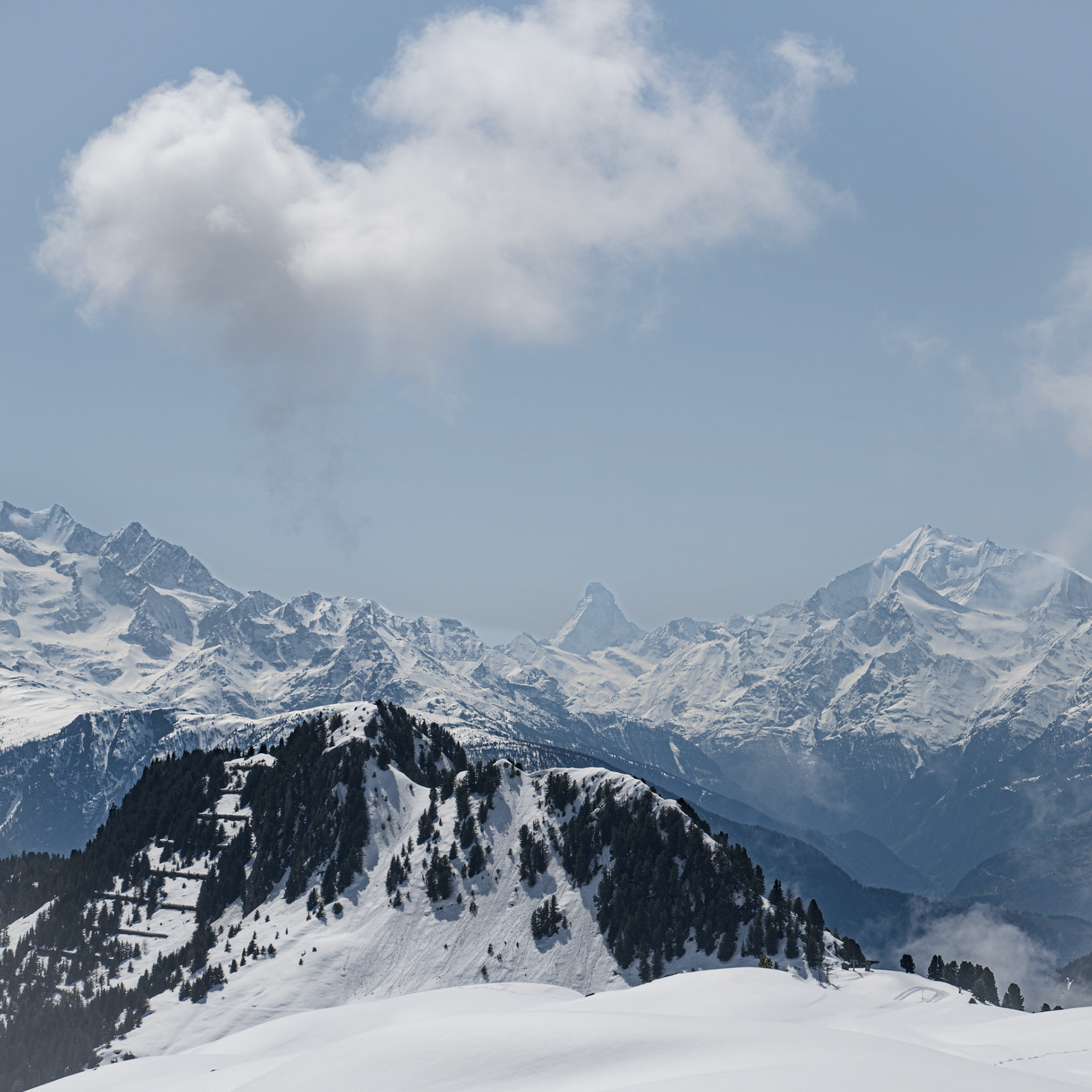 Matterhorn view from Riederalp