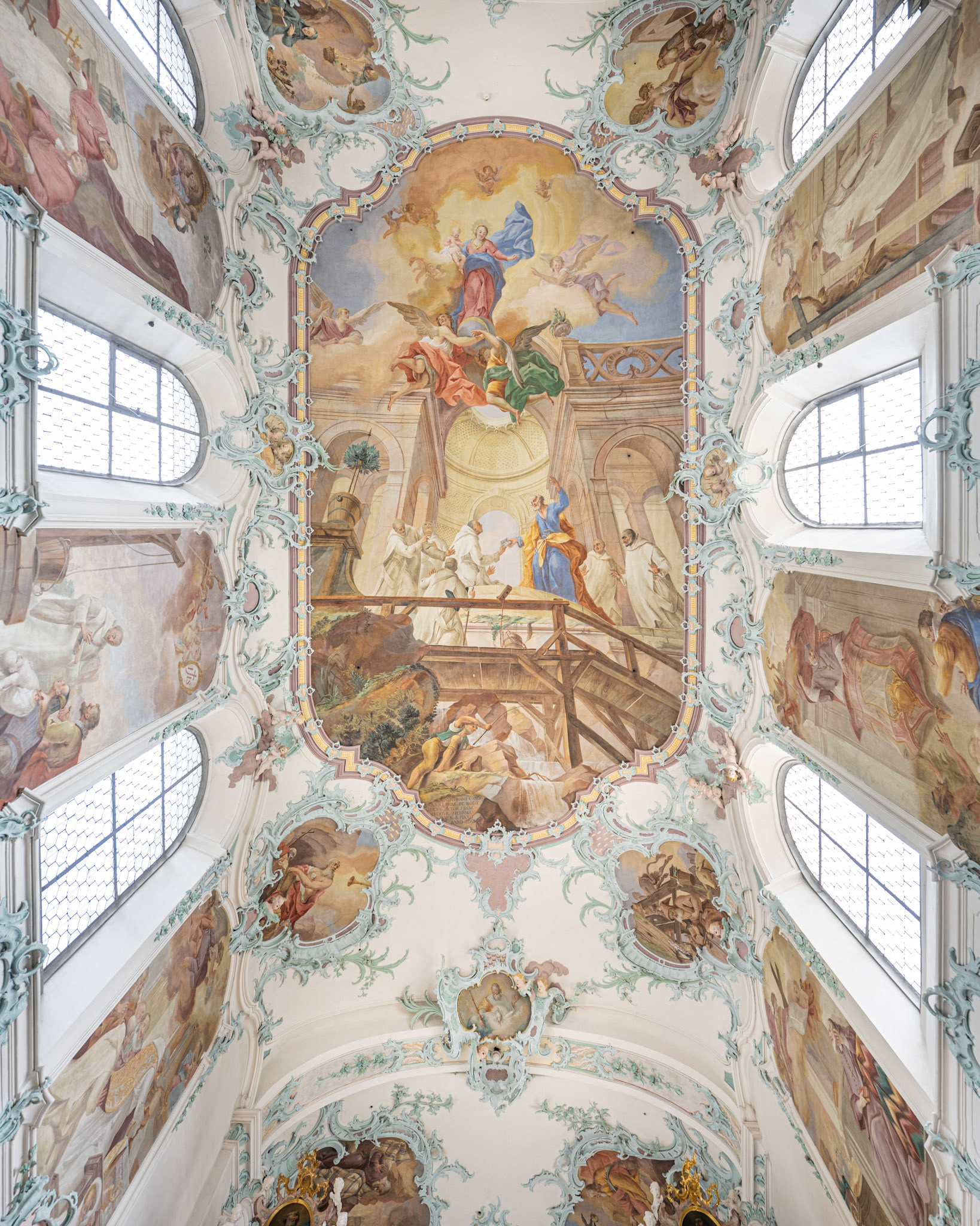 Kartause Ittingen ceiling frescos