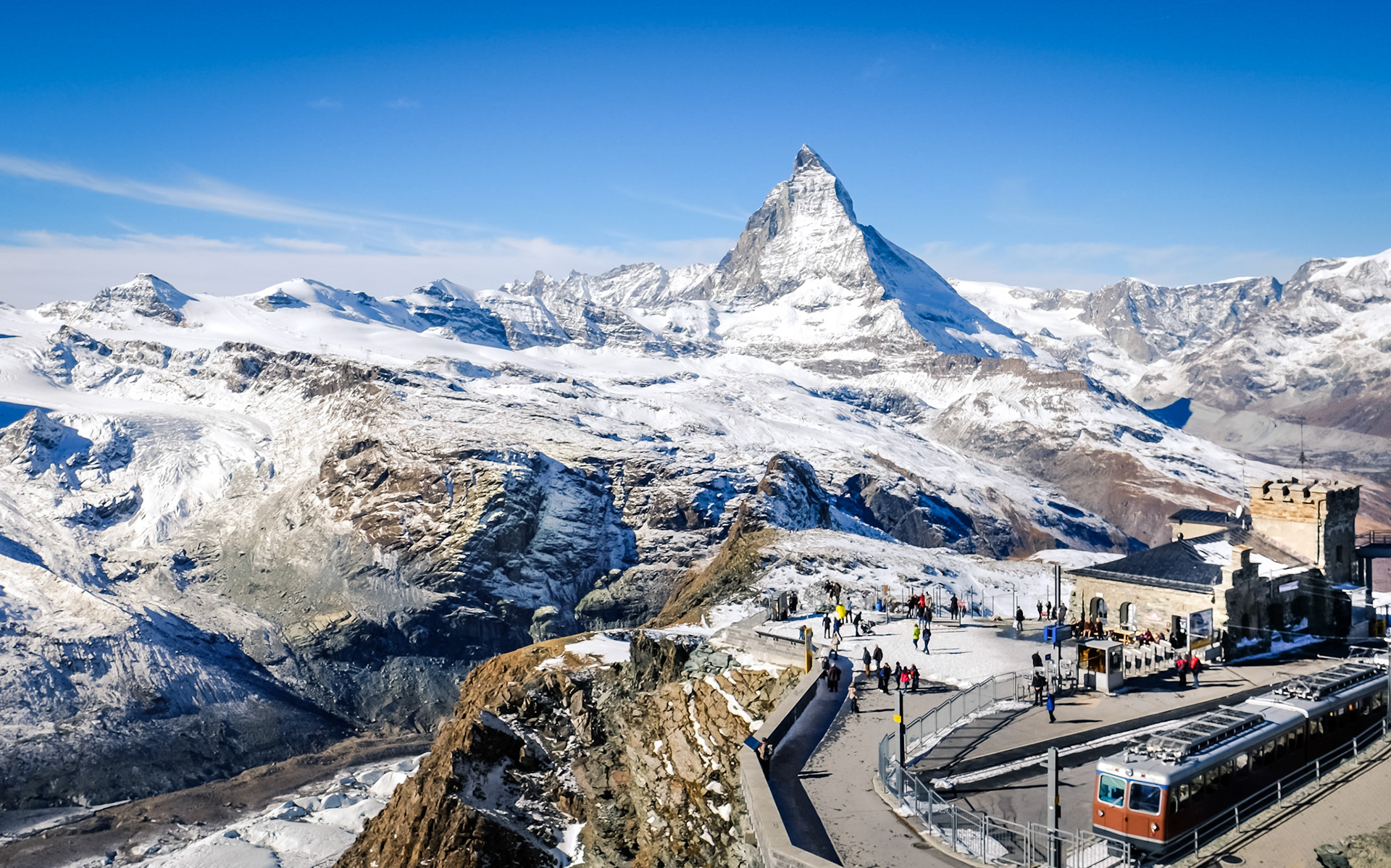Gornergrat and Matterhorn view