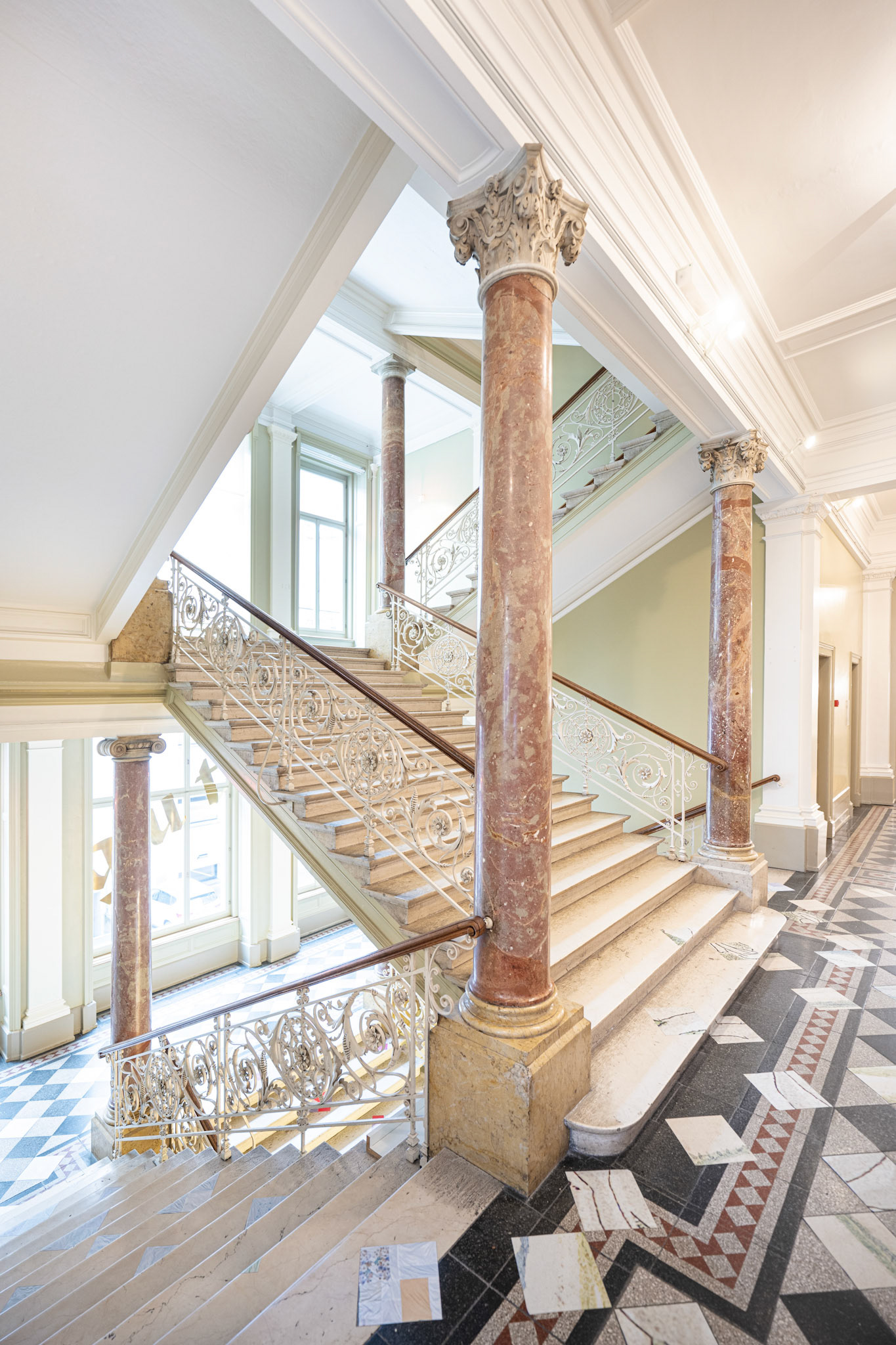 Textilmuseum staircase