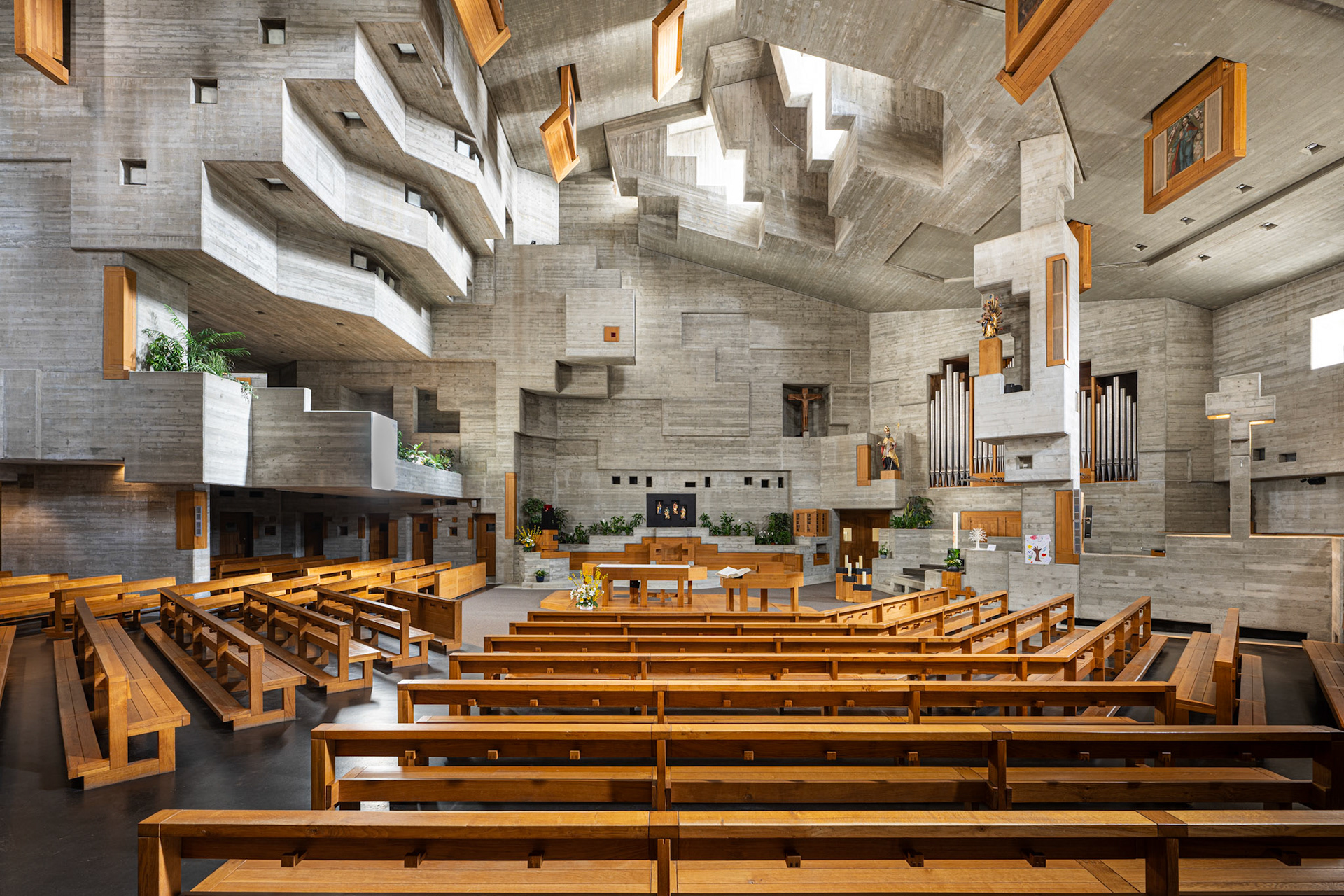 Saint-Nicolas d'Hérémence - nave