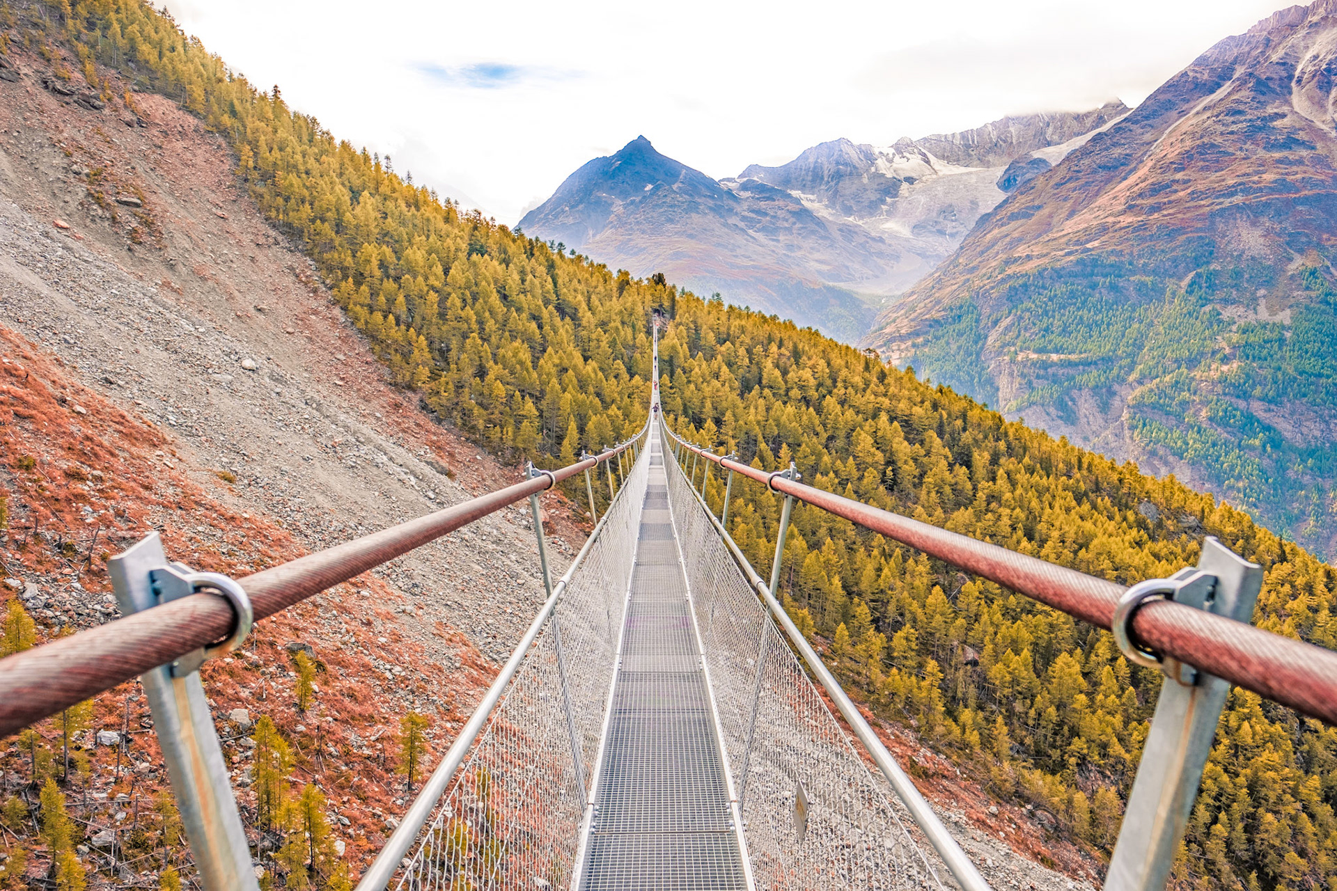 Charles Kuonen suspension bridge