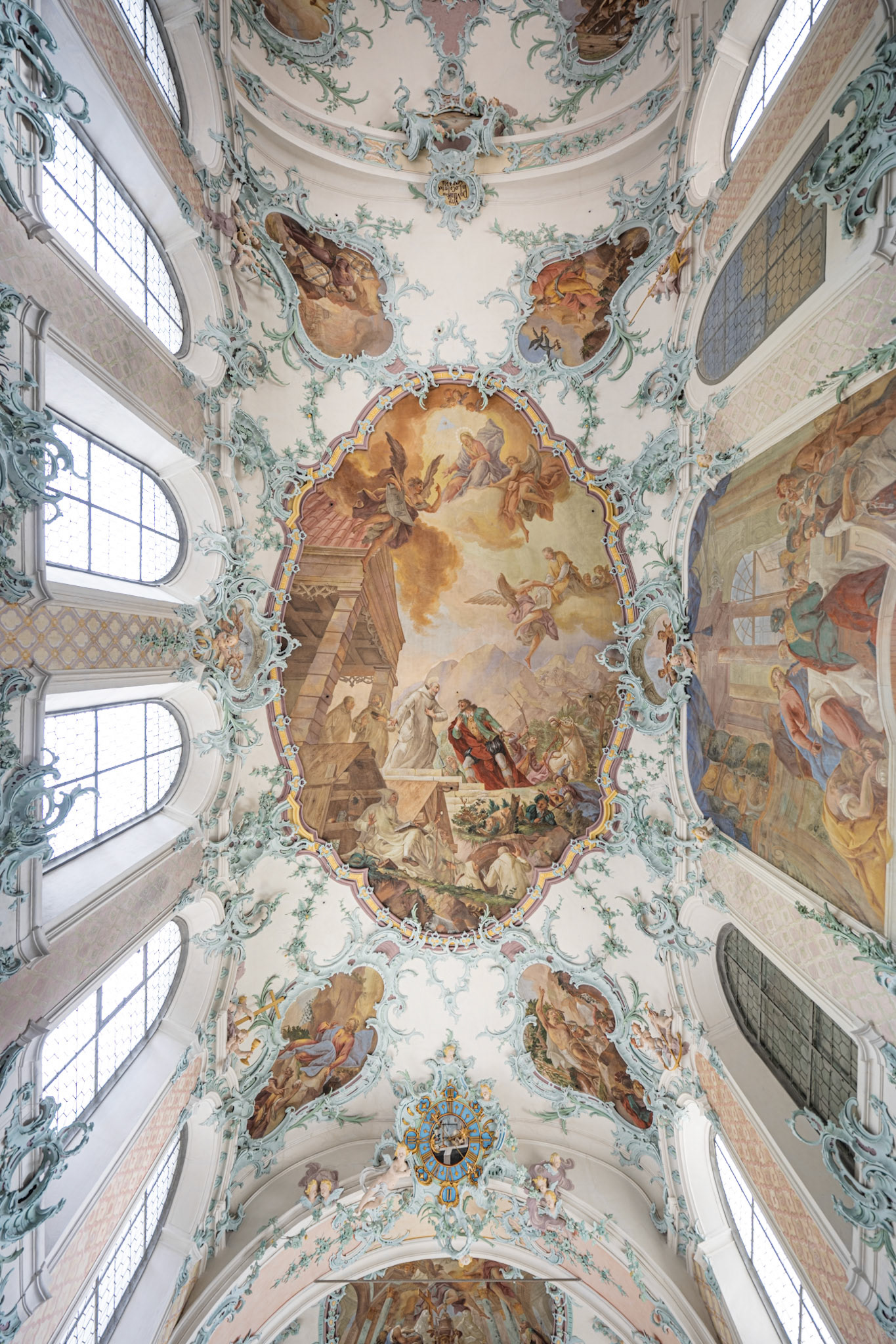 Kartause Ittingen ceiling frescos