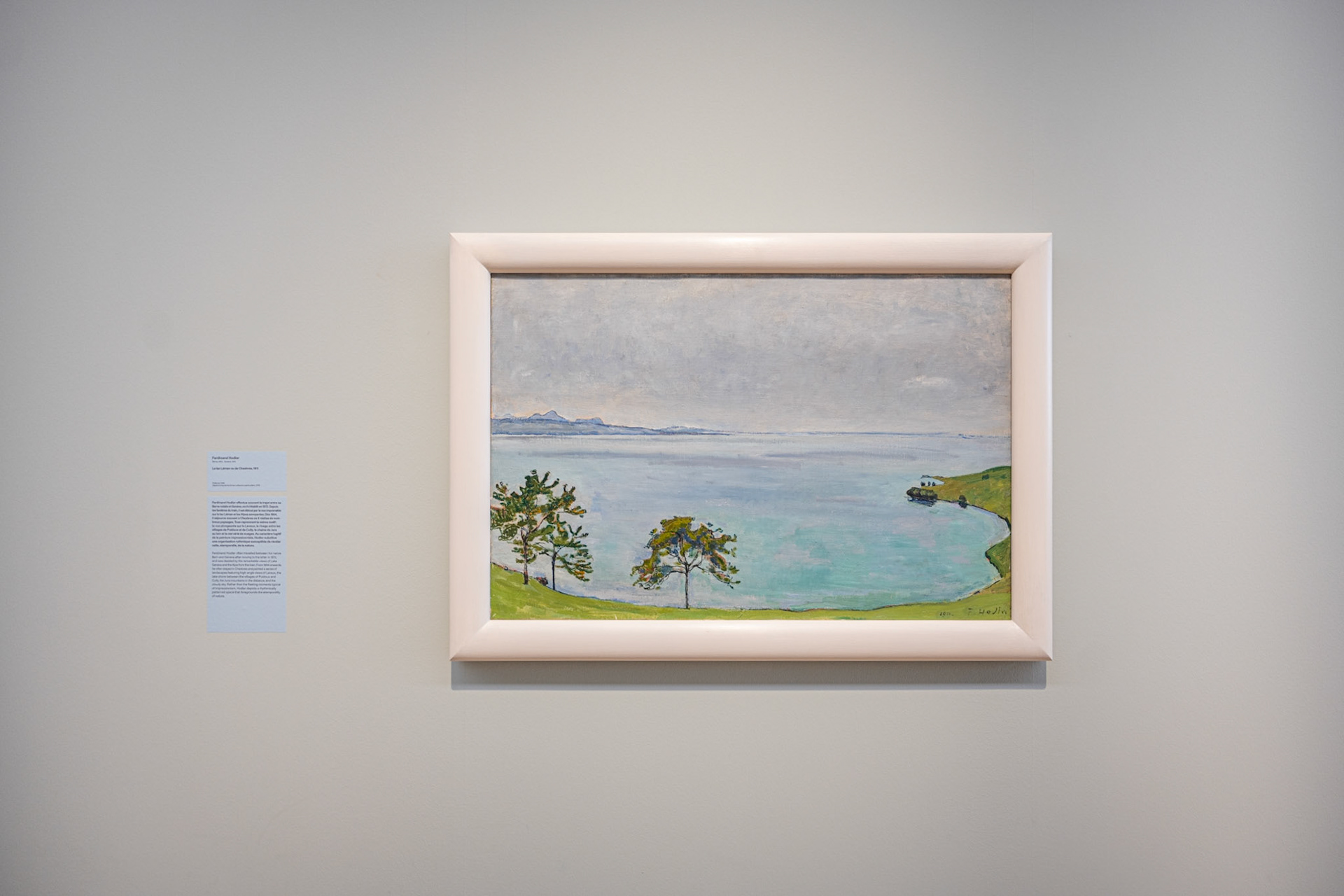 Ferdinand Hodler Le lac Léman vu de Chexbres, 1911