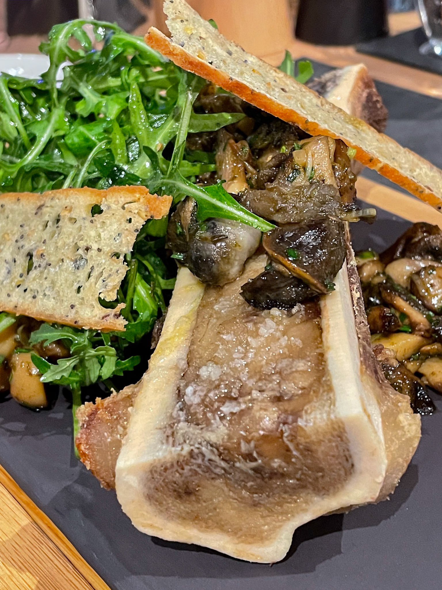 bone marrow and snails