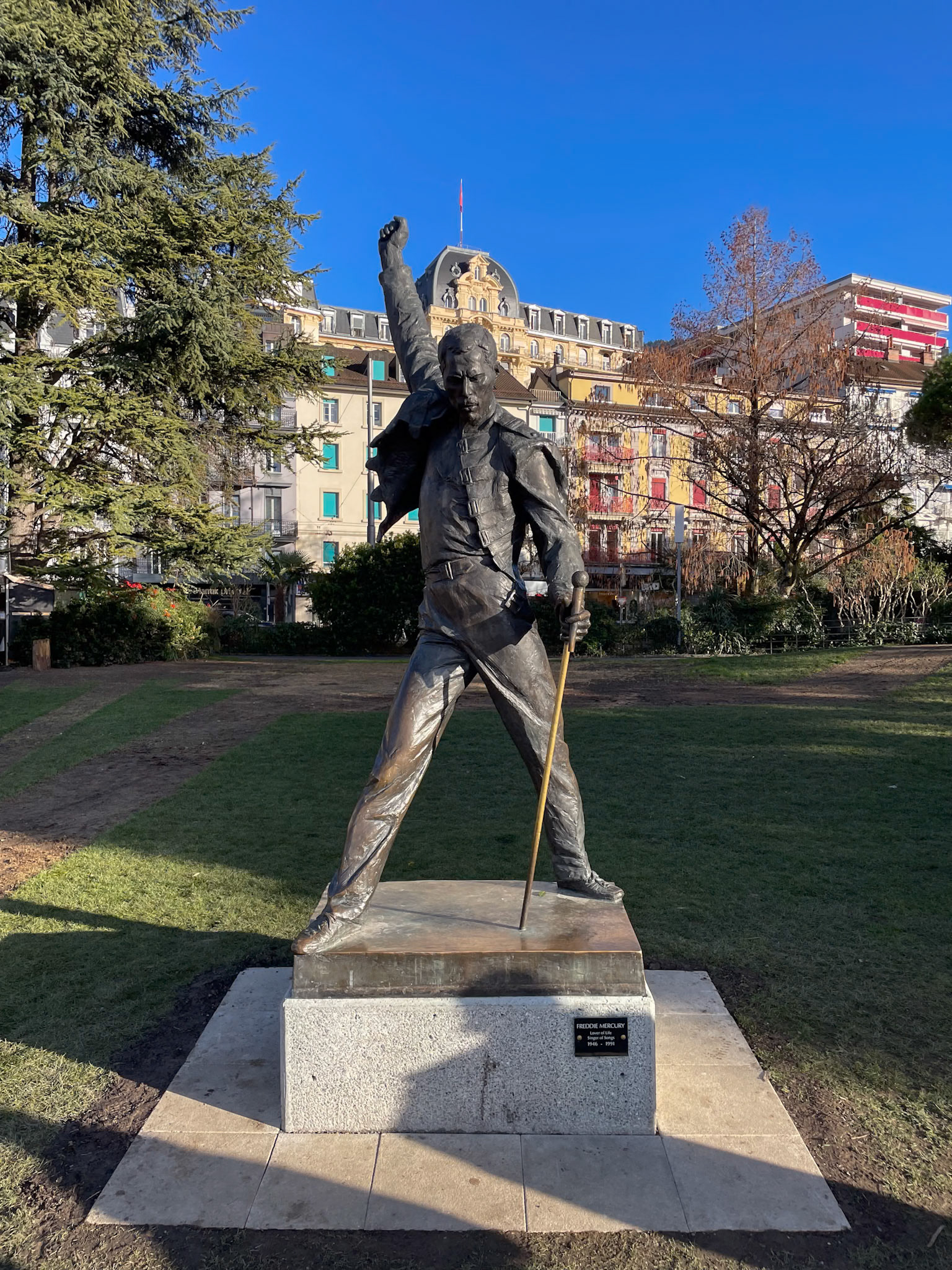 Freddie Mercury statue