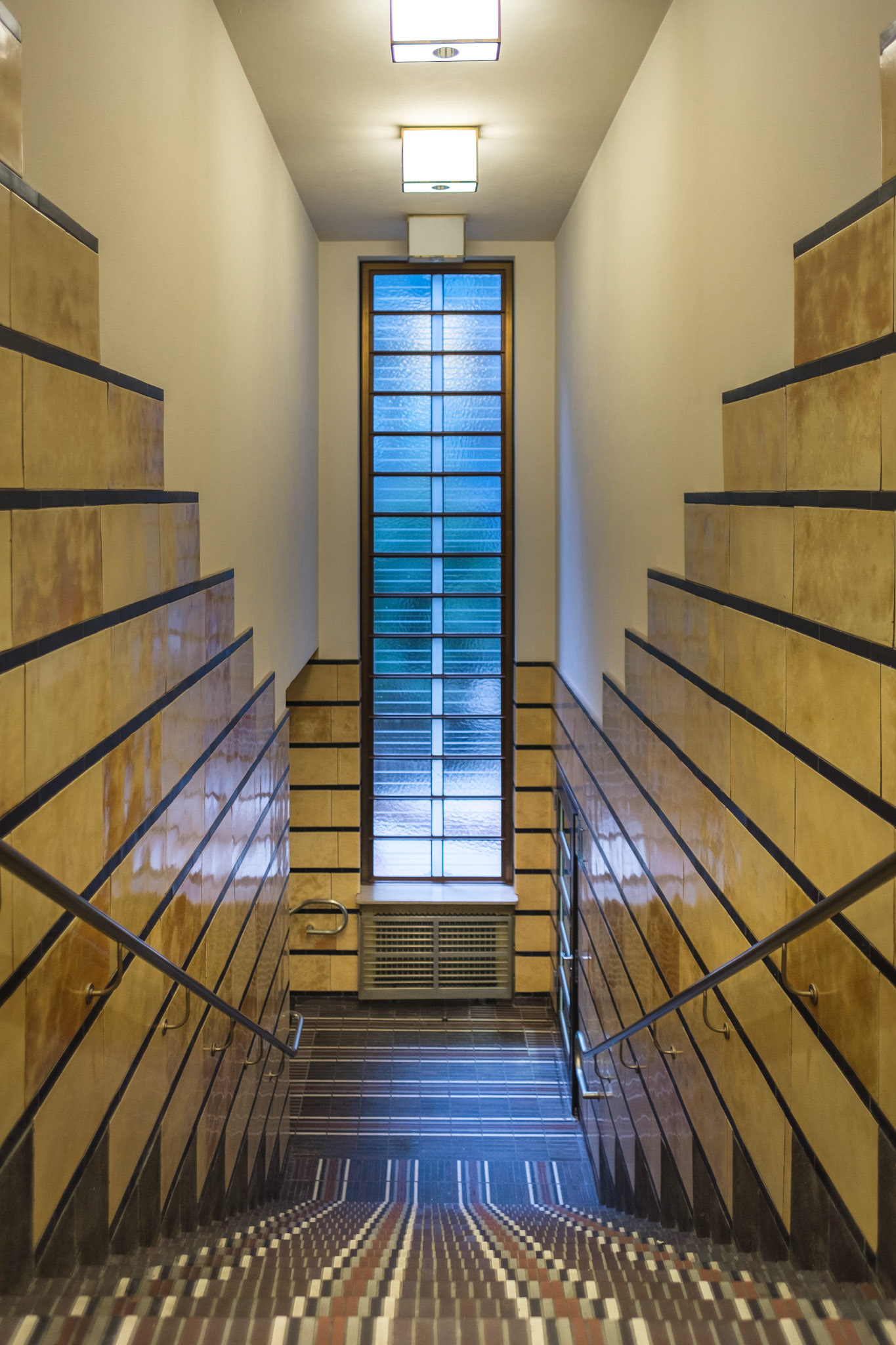 Staircase inside the Brahms Kontor