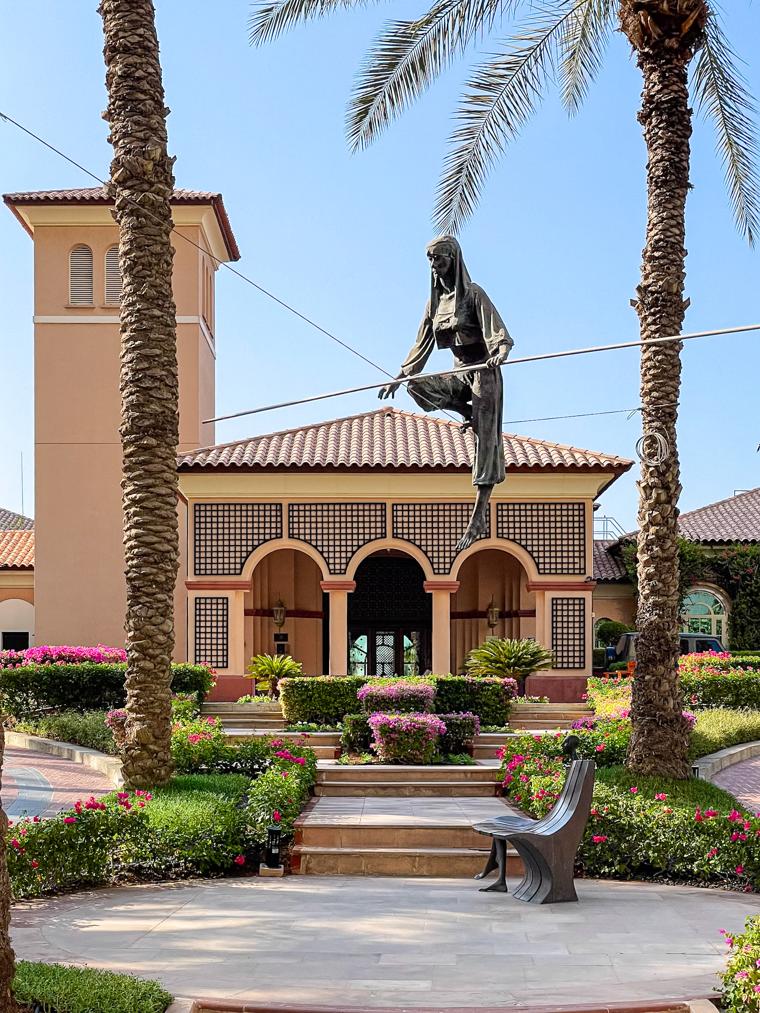 Ritz-Carlton main entrance