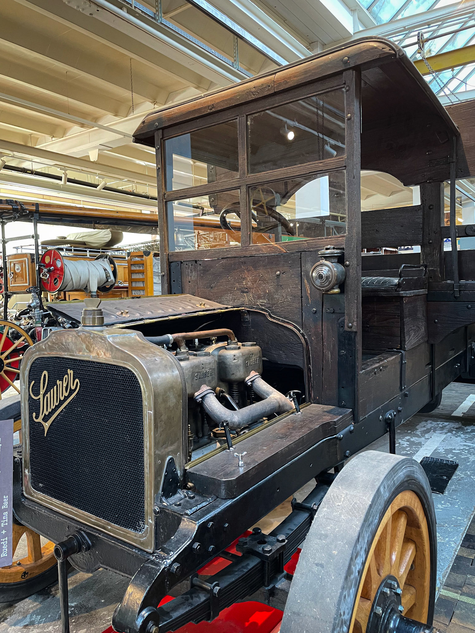 Saurer museum truck