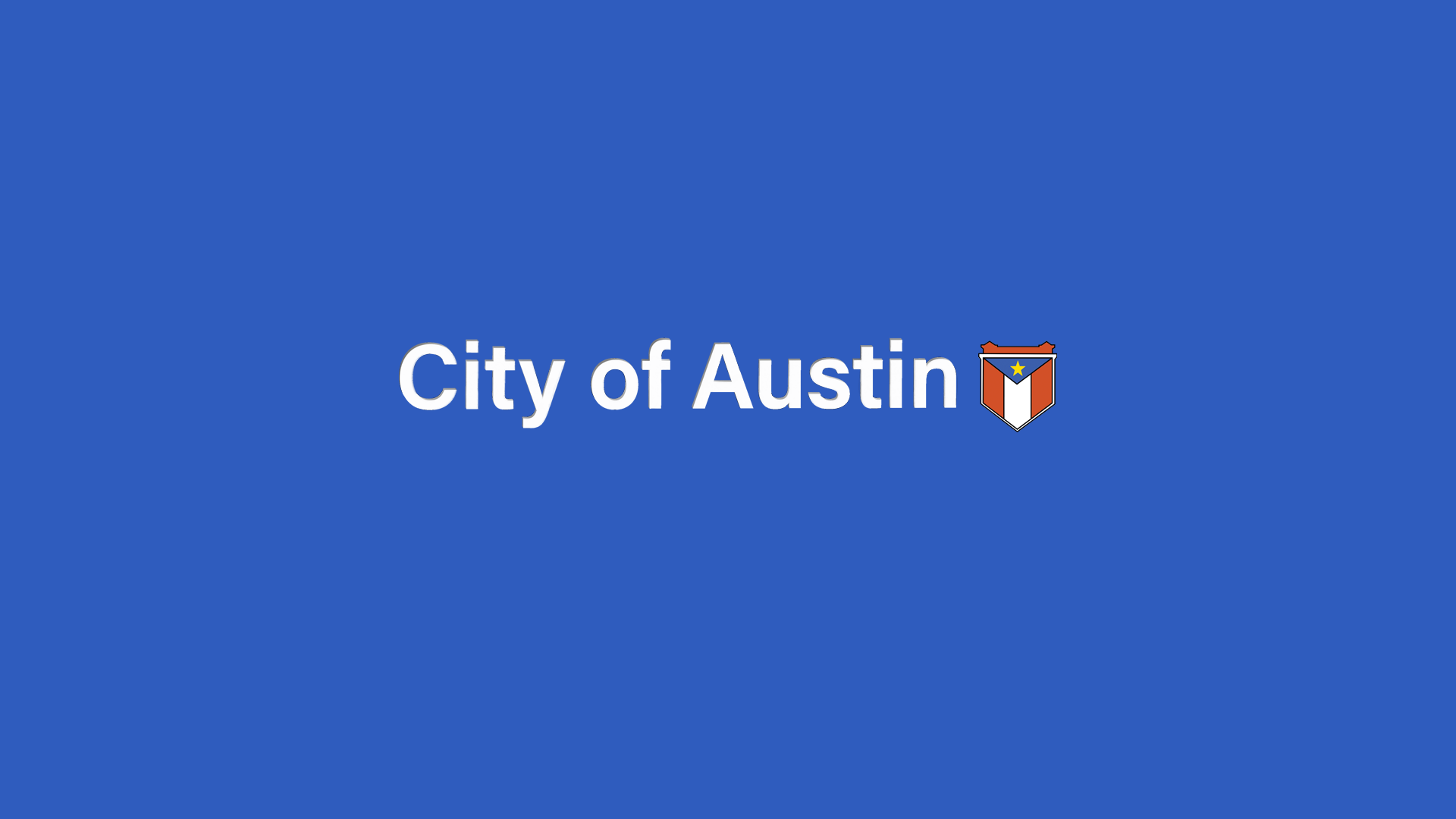 Refreshed City of Austin badge