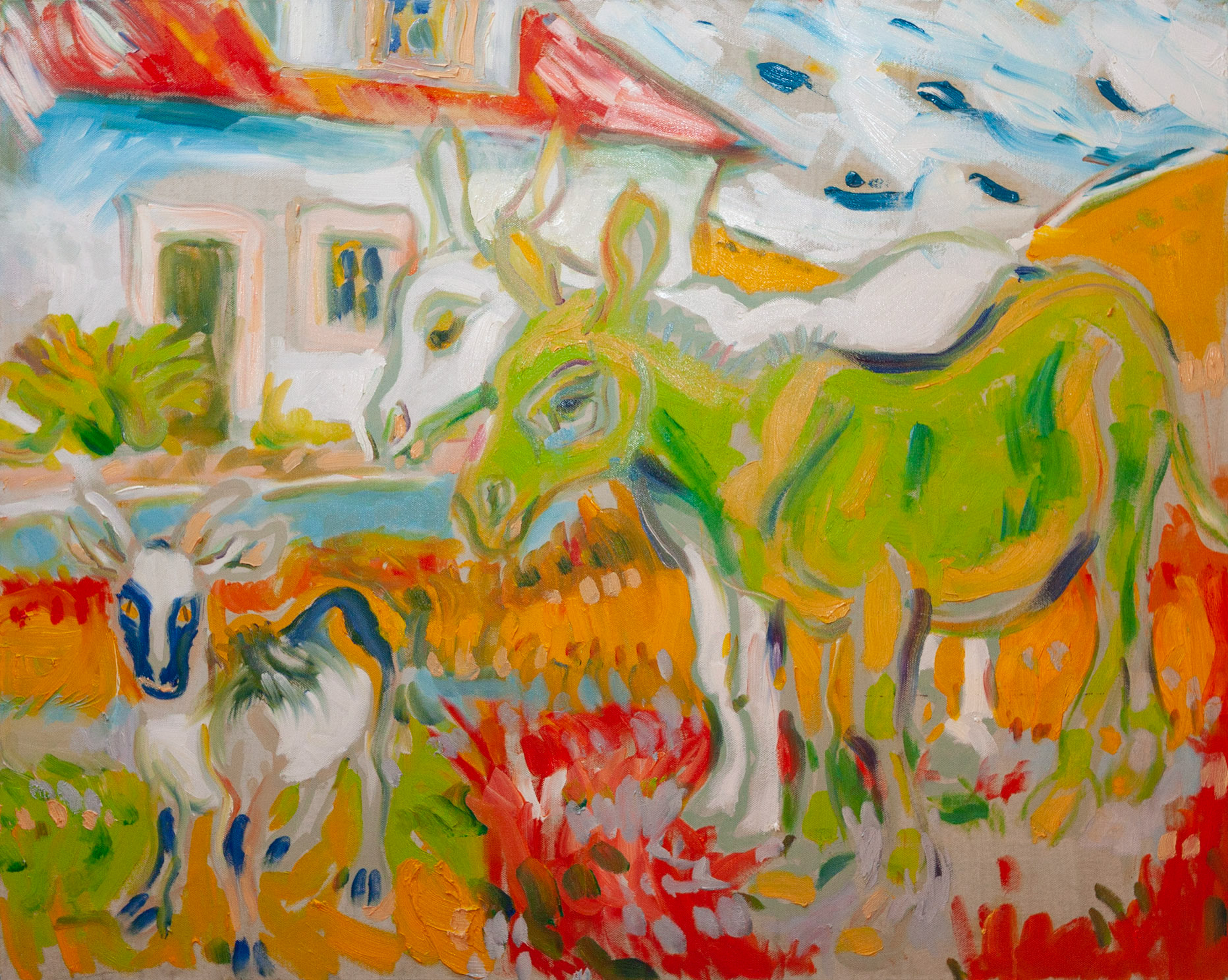 Provence, 80 x 100 cm, oil on canvas