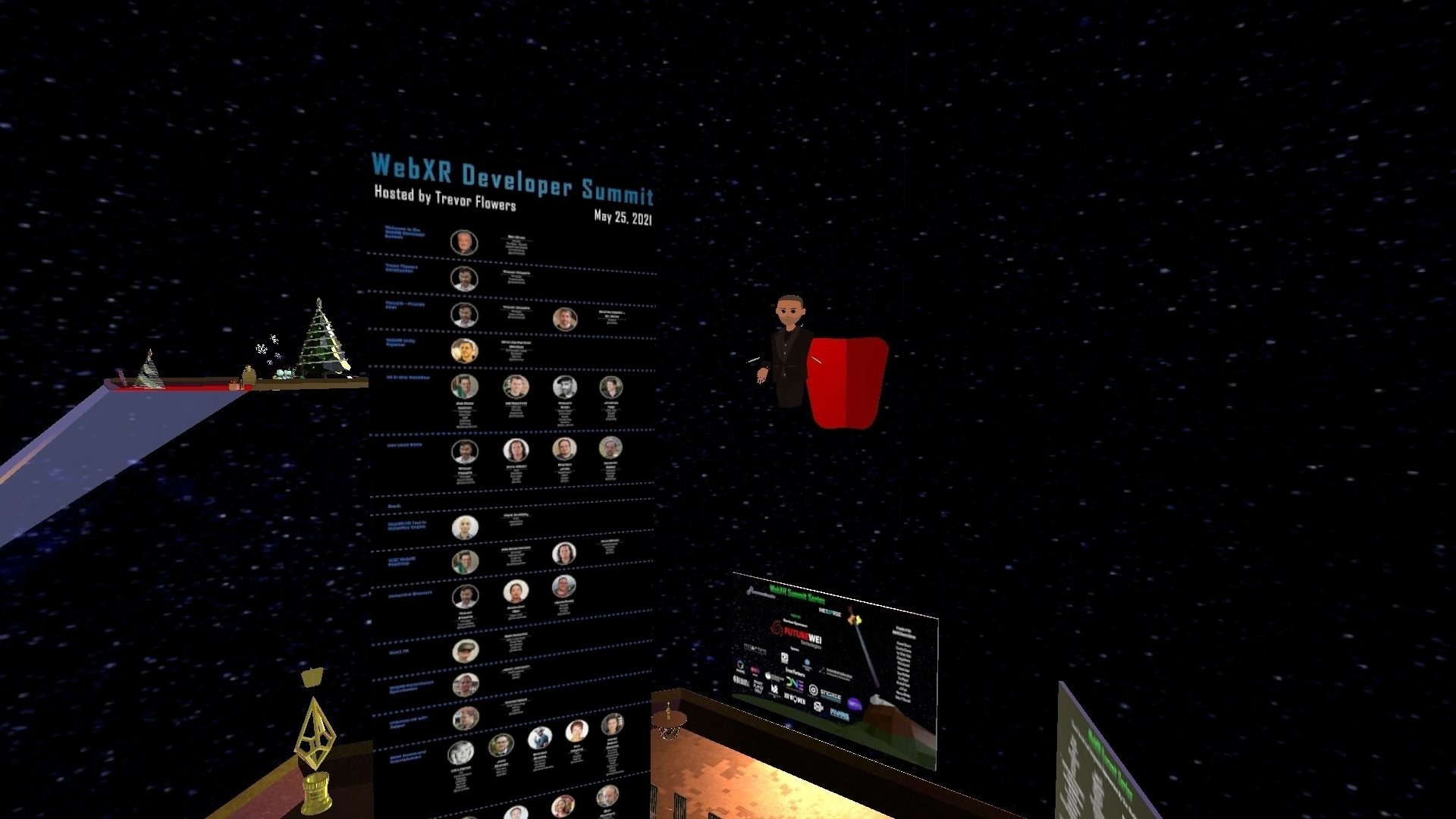 Mutual admiration for WebXR