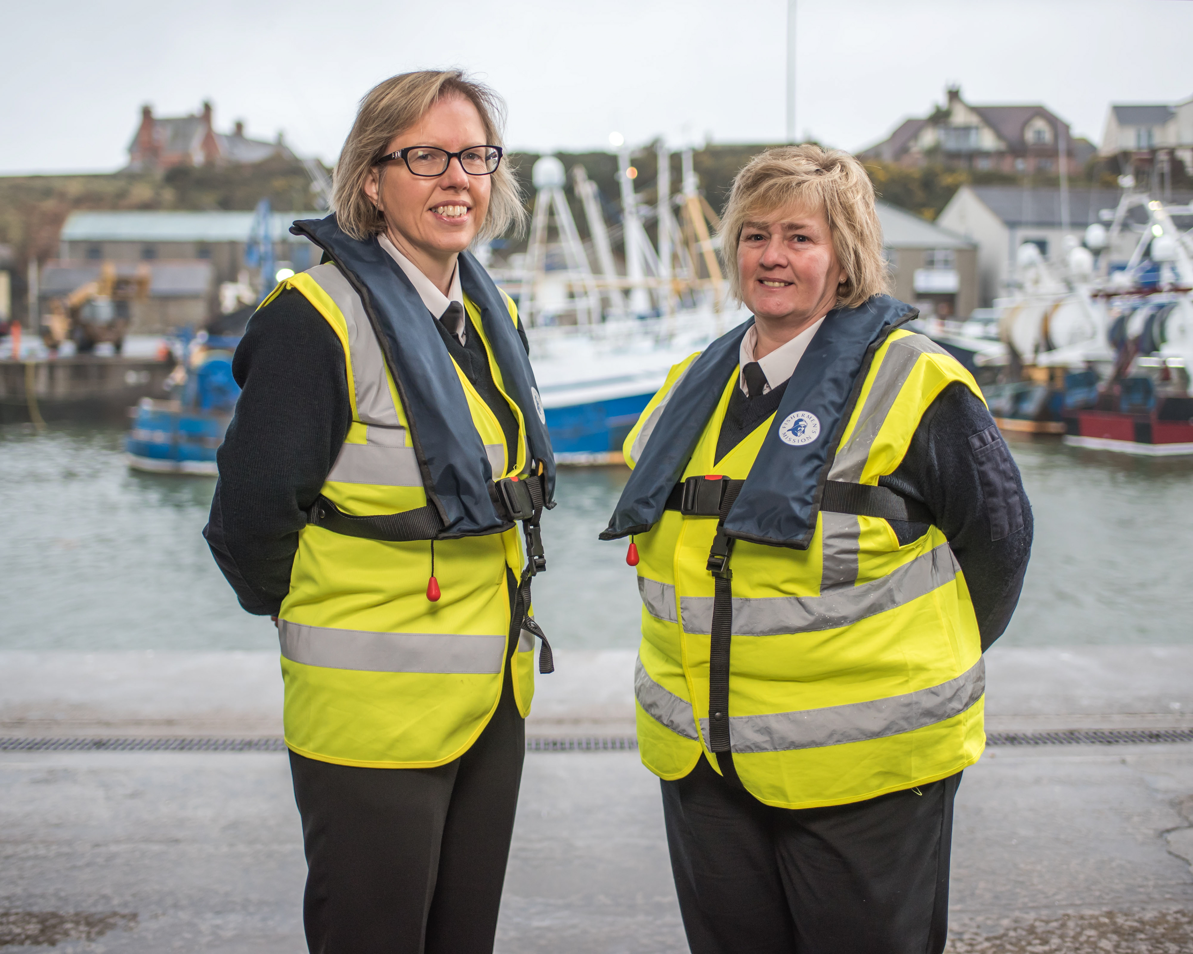 Ingrid Perry and Lesley Hammond – The Fishermen’s Mission