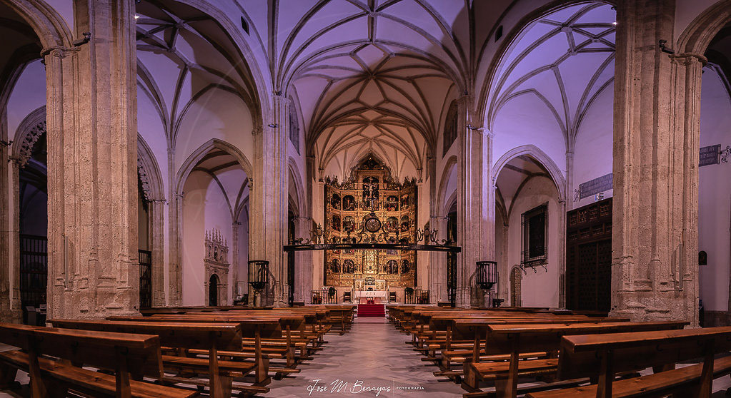 interior colegiata de Torrijos (Toledo)