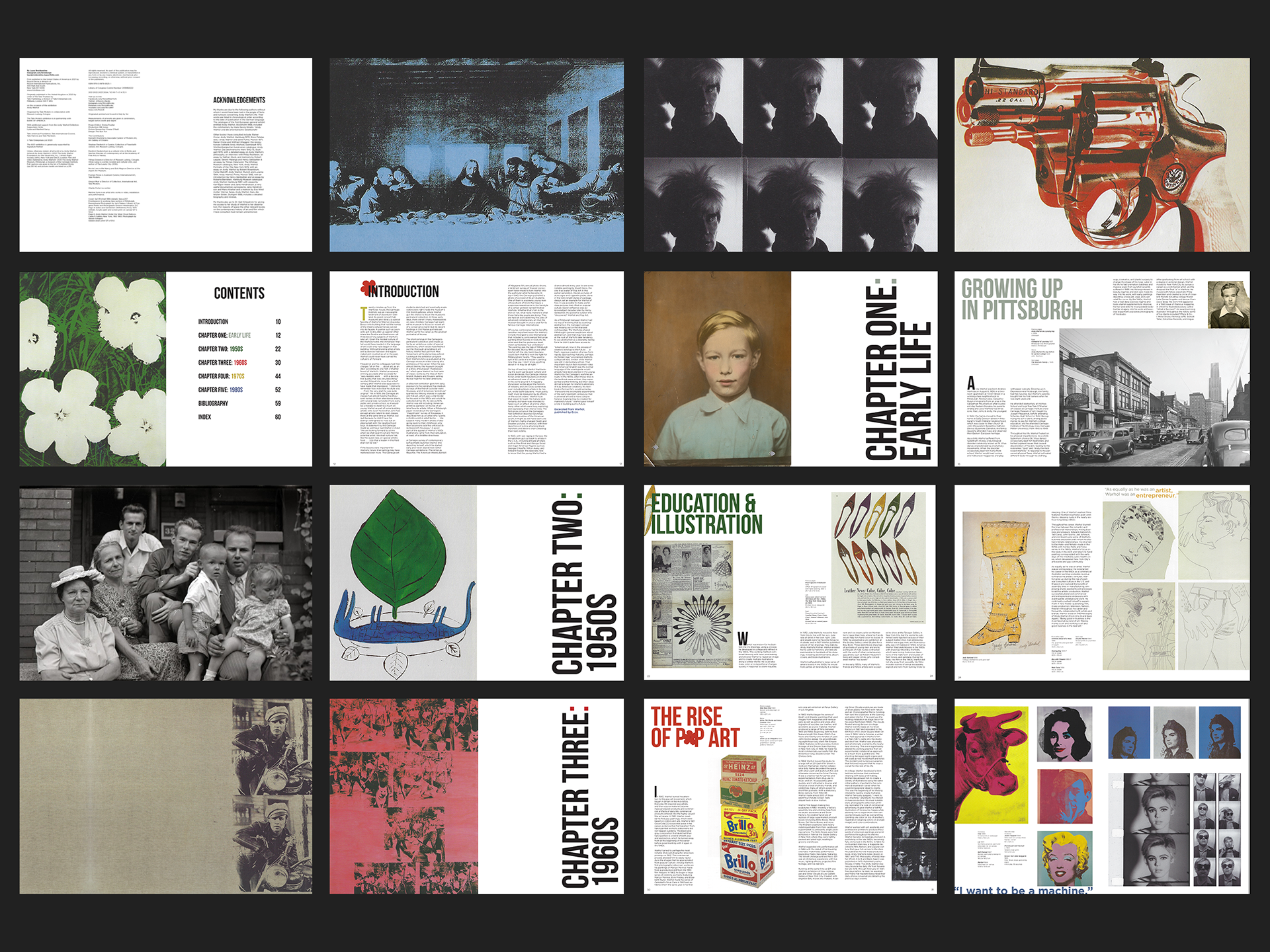 All spreads together (1/2)