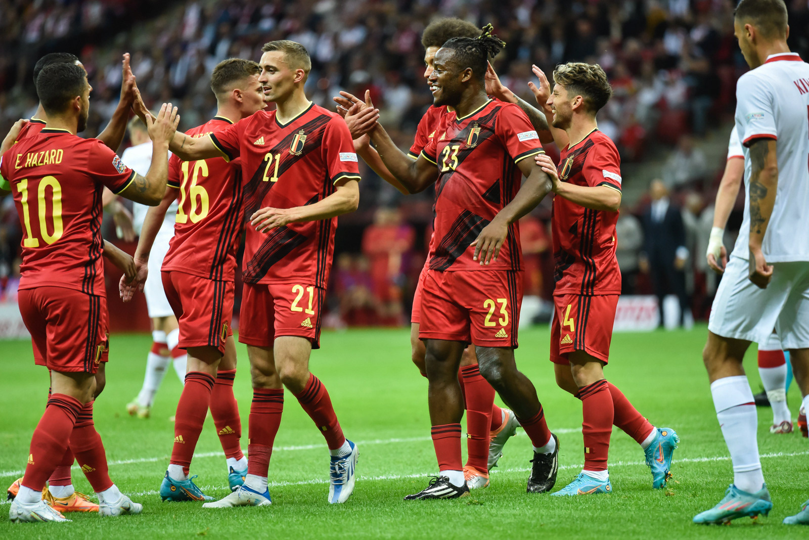 Liga Narodów Polska - Belgia 0:1