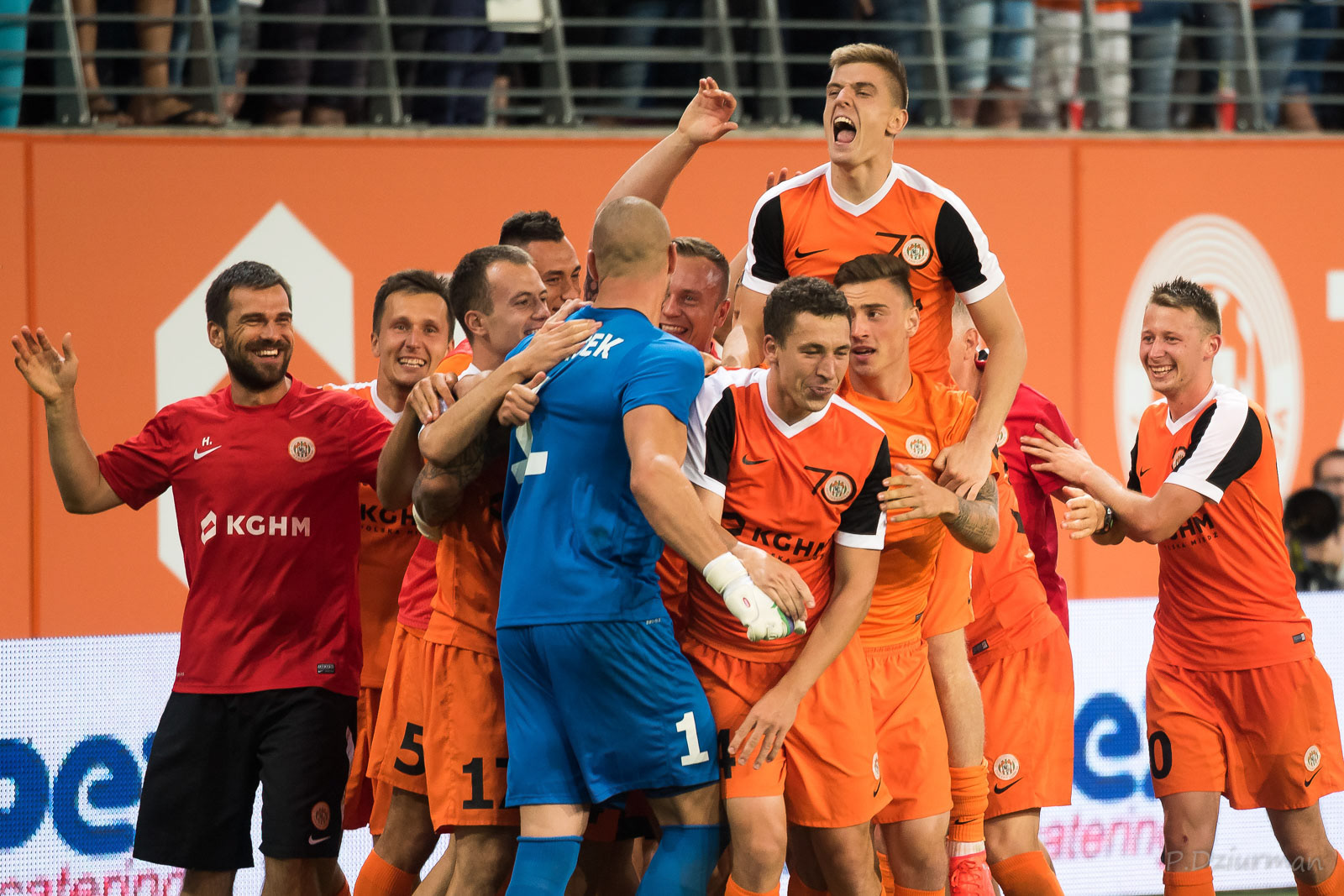 Zagłębie Lubin - FK Partizan Belgrad 2016